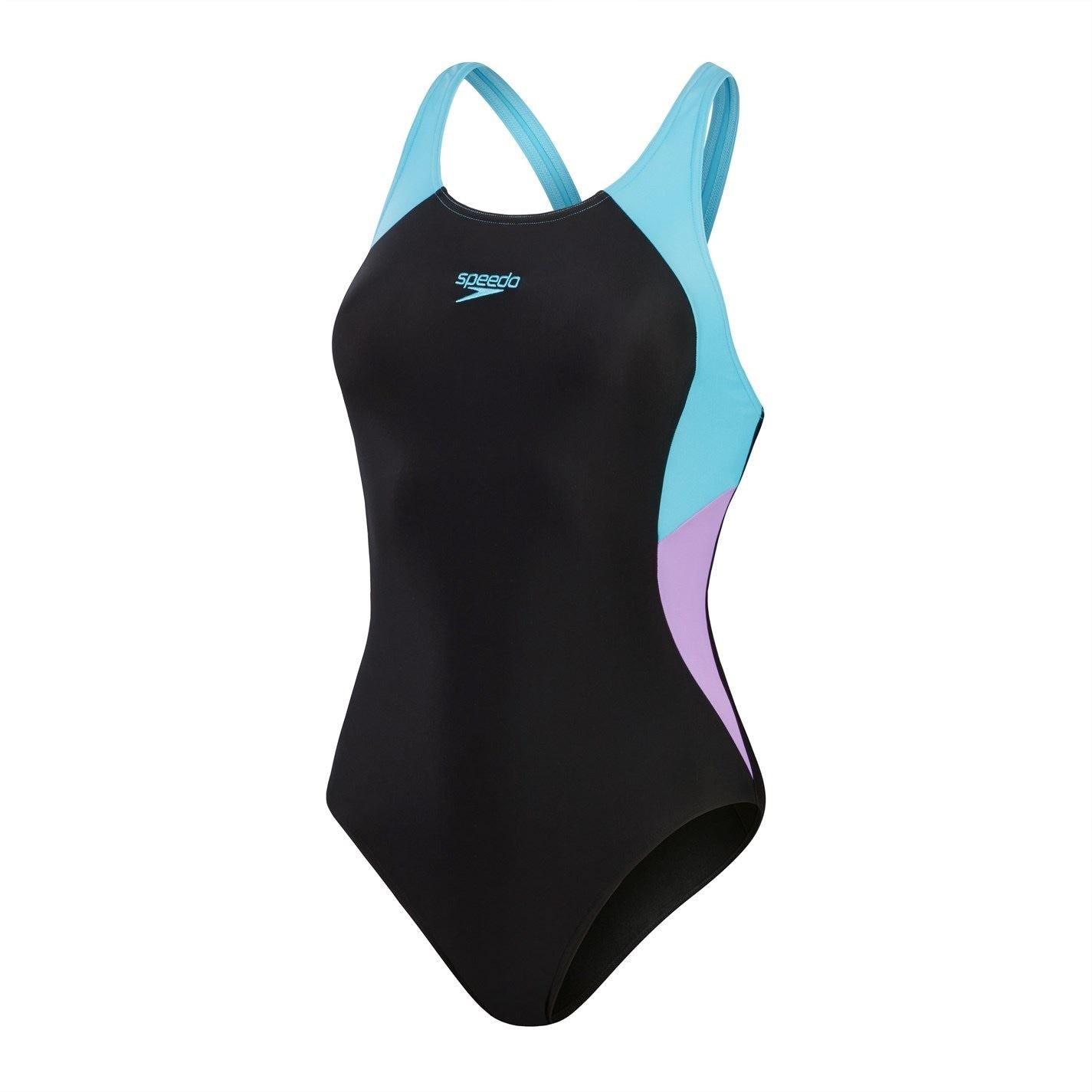 Speedo Womens Colourblock Splice Muscleback