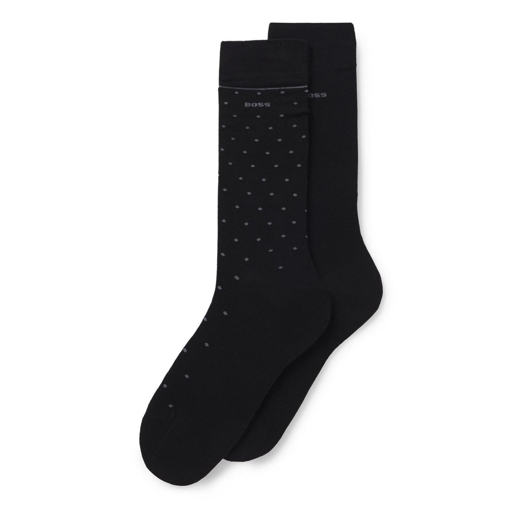 Boss 2 Pack Dots Bamboo Crew Socks