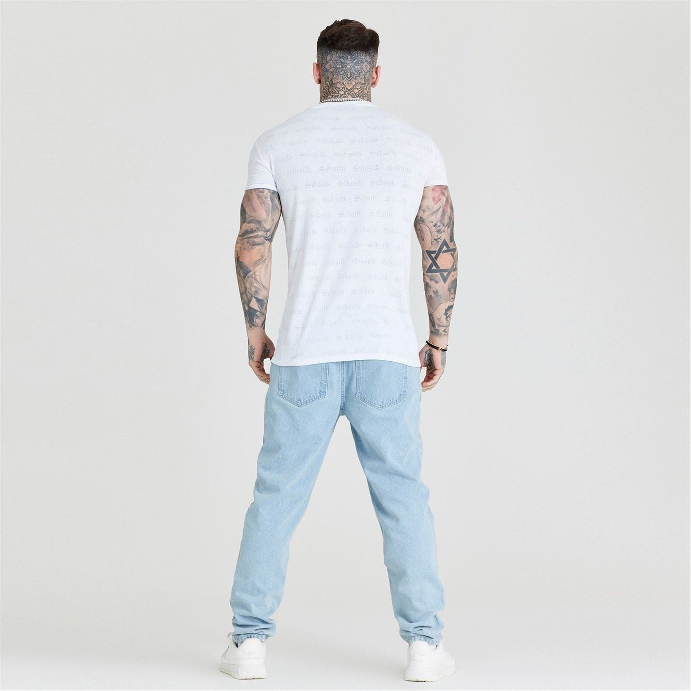 SikSilk Regular Fit Crew Neck T-Shirt