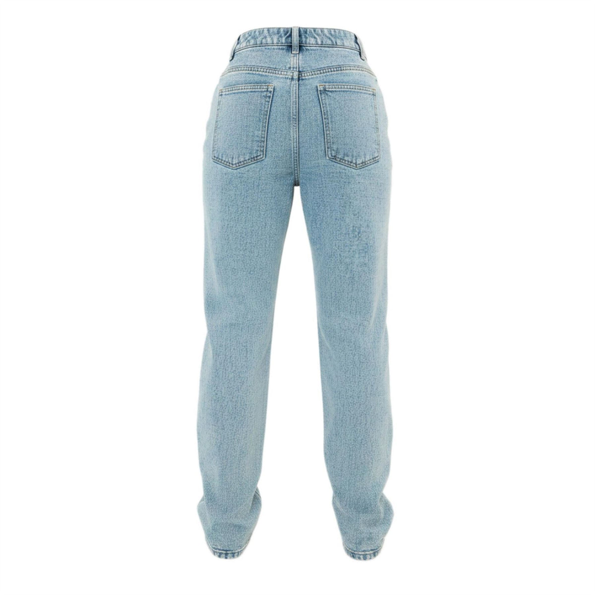 I Saw It First High Rise Straight Fit Five Pocket Jeans