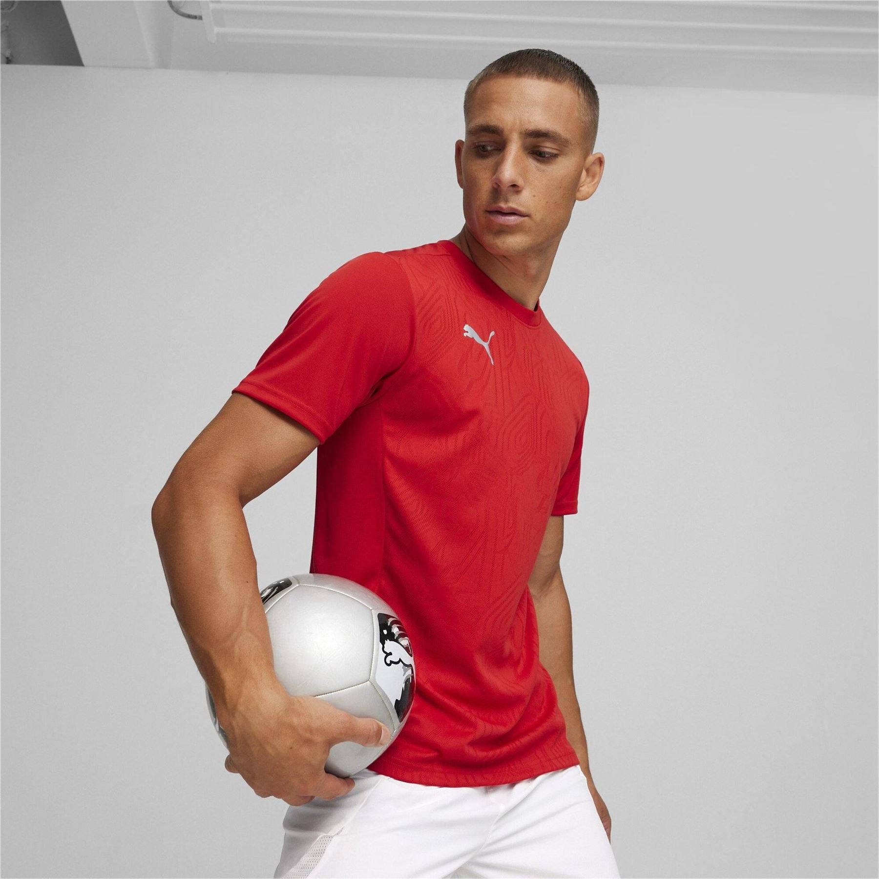 Puma Teamfinal Training Short Sleeve Performance T-Shirt