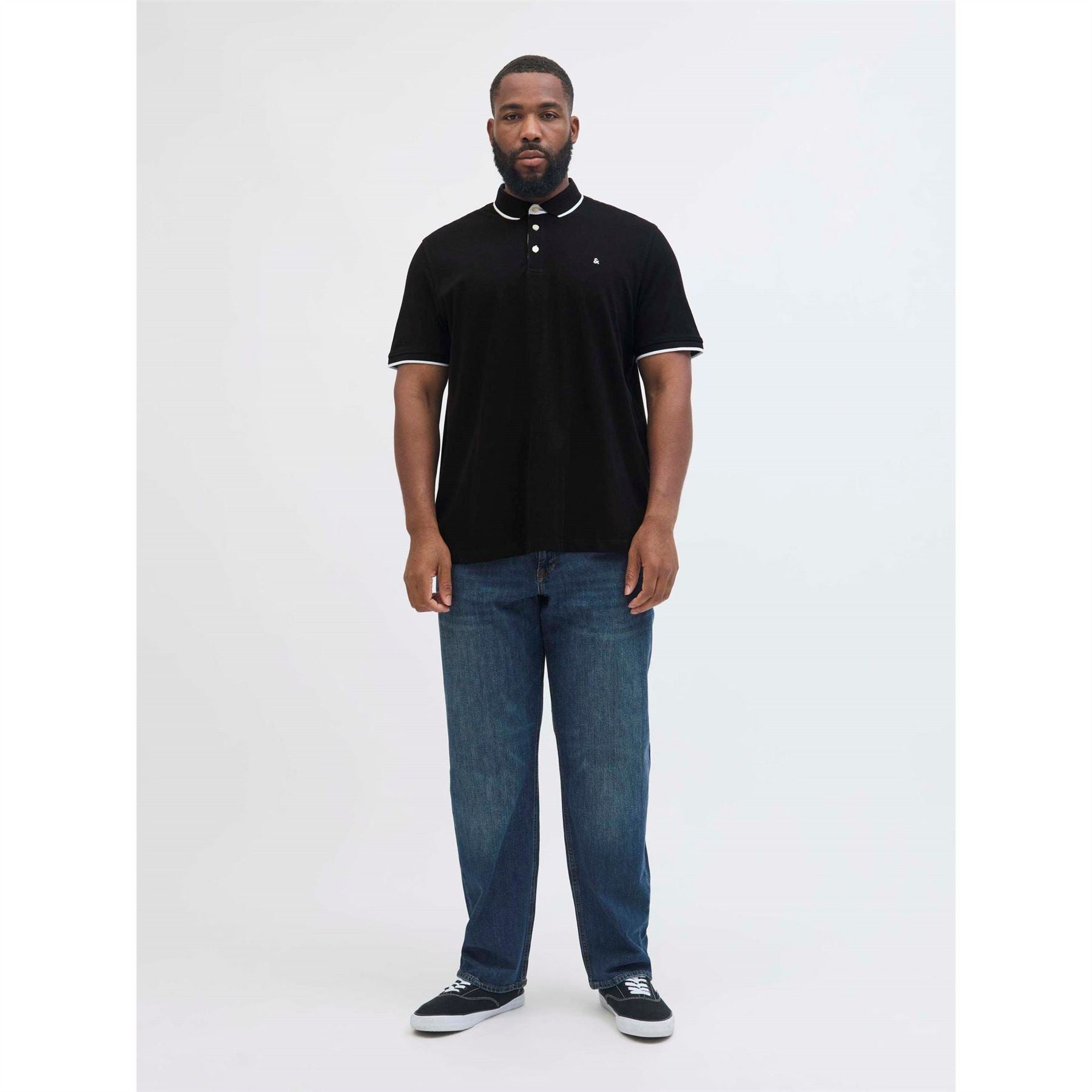 Jack and Jones Paulos Regular Fit Collared Short Sleeve Polo Shirt