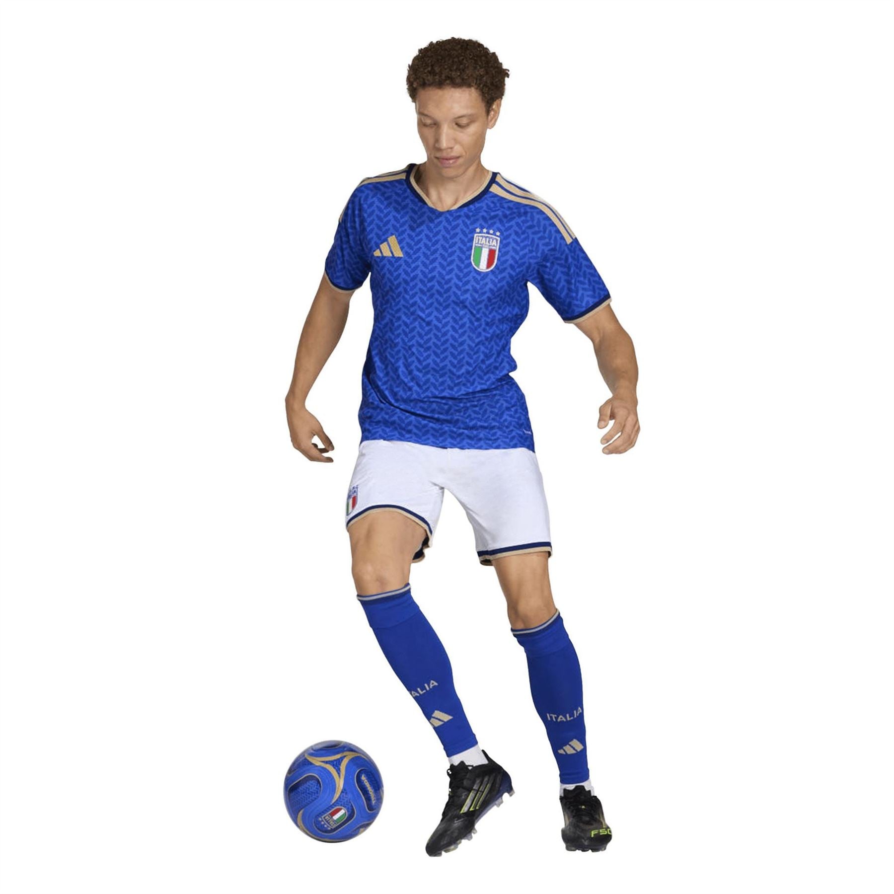 adidas Mens Italy Authentic Home Shirt World Cup 2026