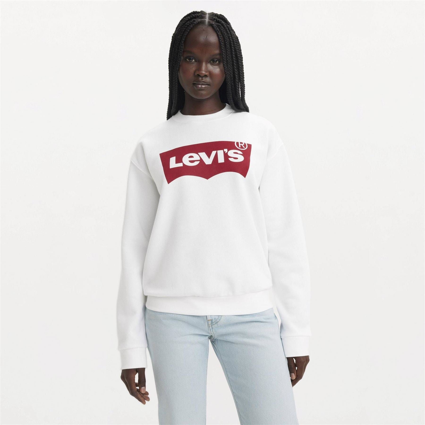 Levis Logo Crew Neck Sweatshirt