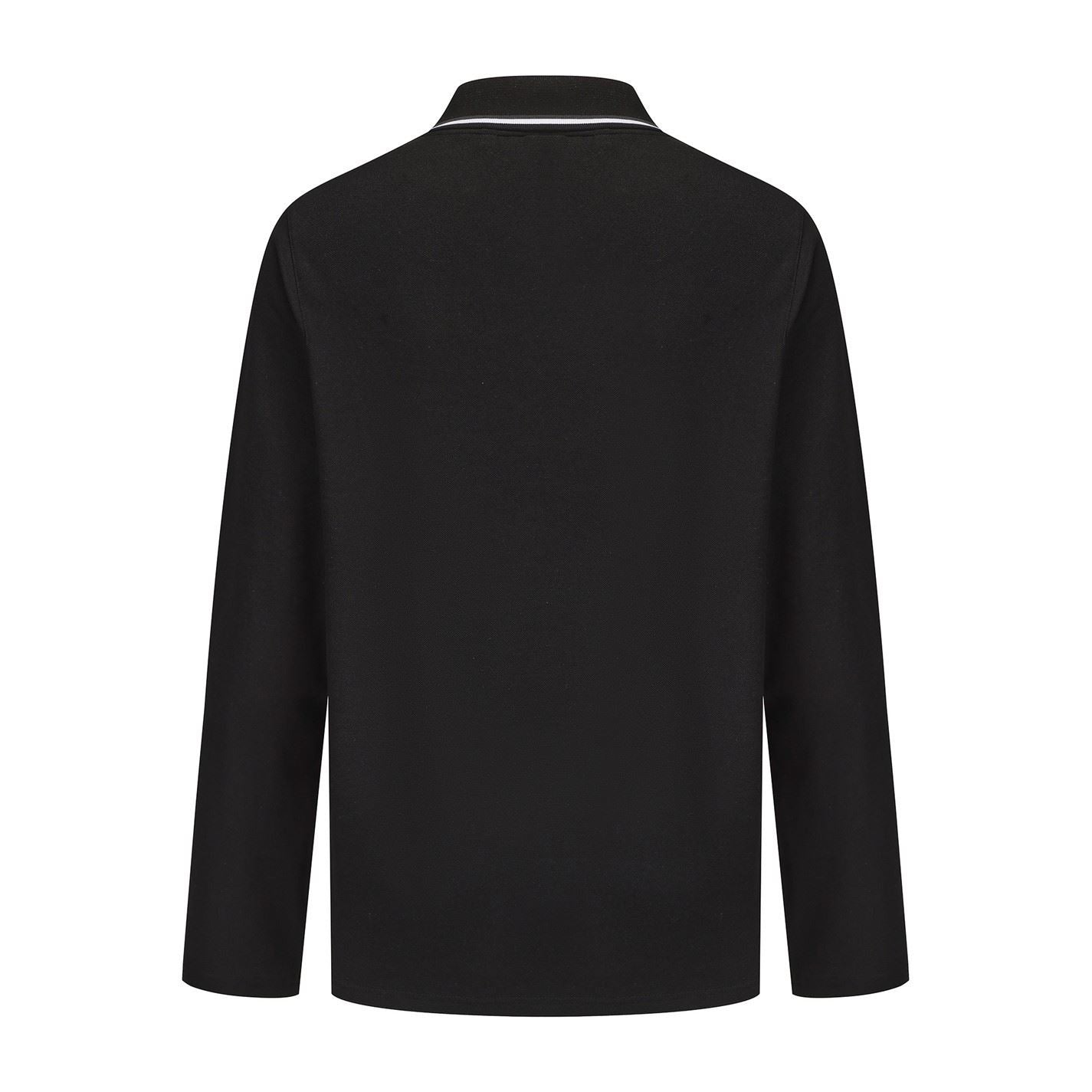 Slazenger Mens Long Sleeve Tipped Polo
