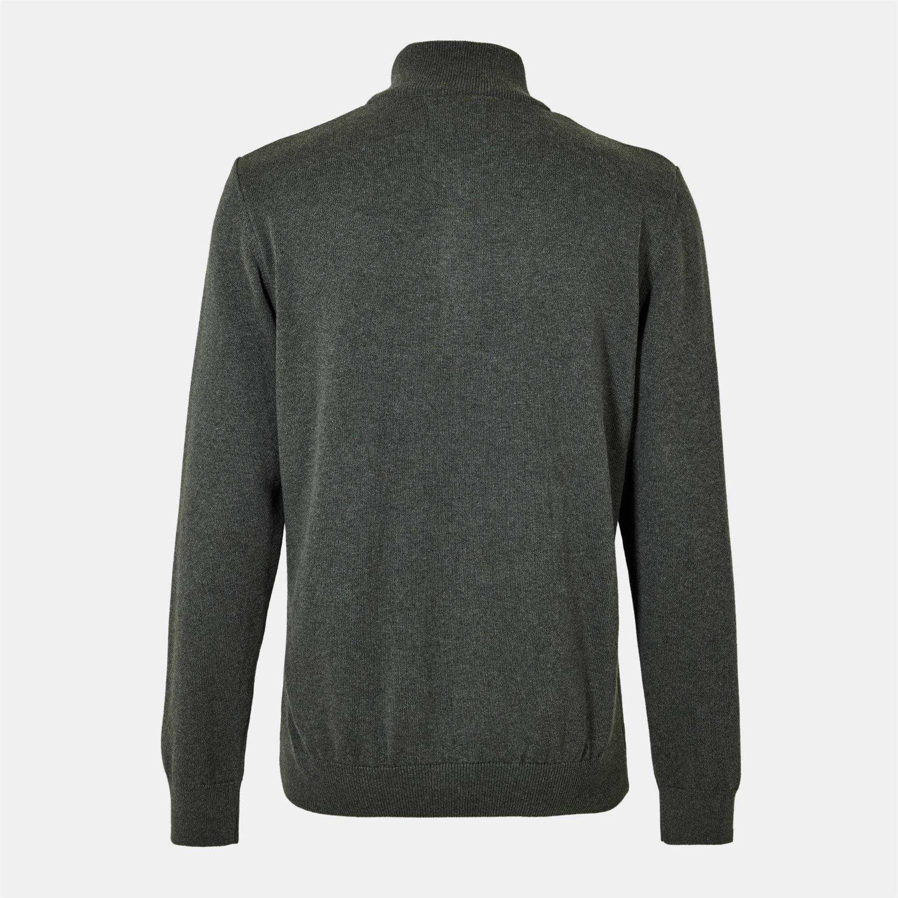 Barbour Half Zip Cotton Knitted Jumper