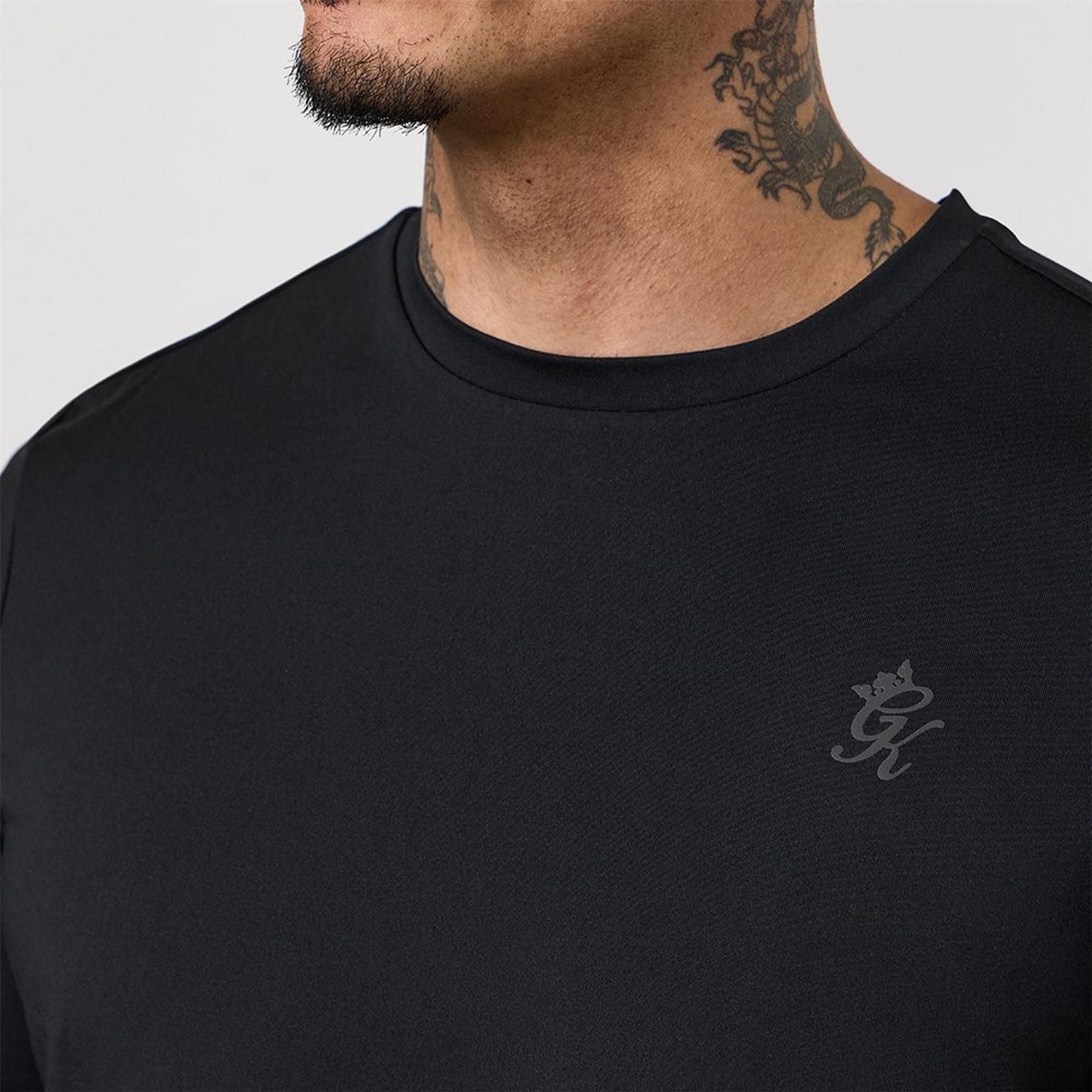 Gym King King Victory Performance Poly Tee   Black