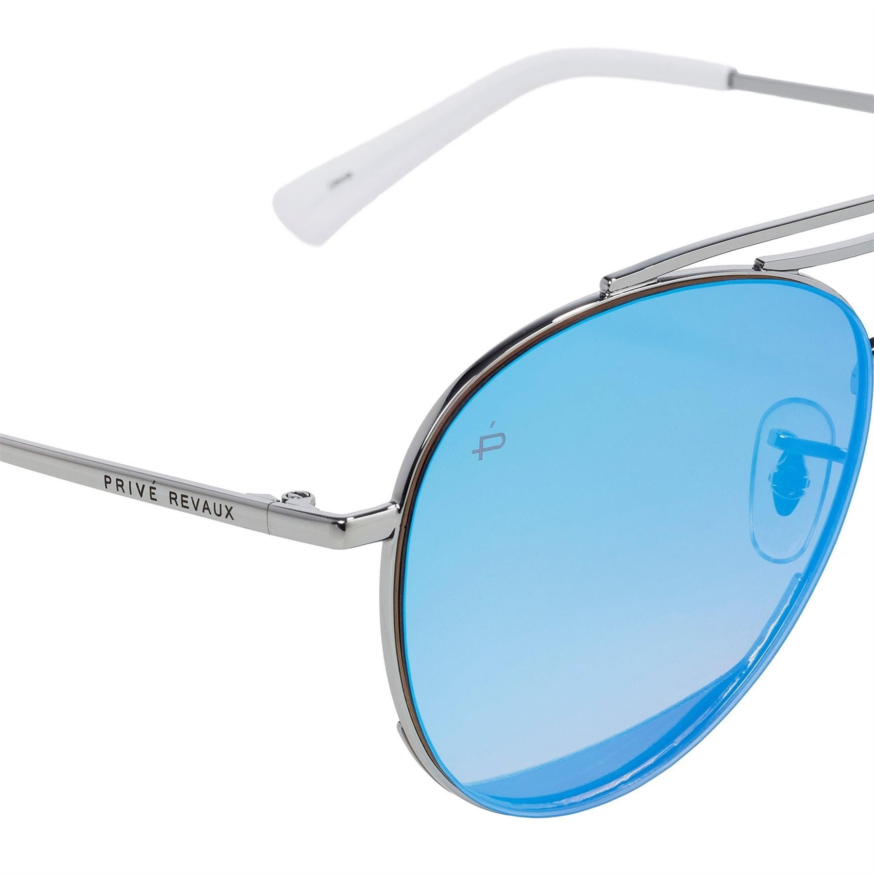 Prive Revaux R The Daveo Double Bridge Round Sunglasses