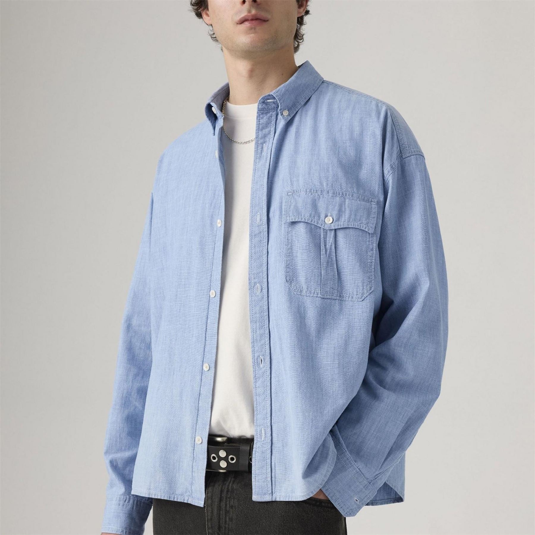 Levis Cropped Chambr