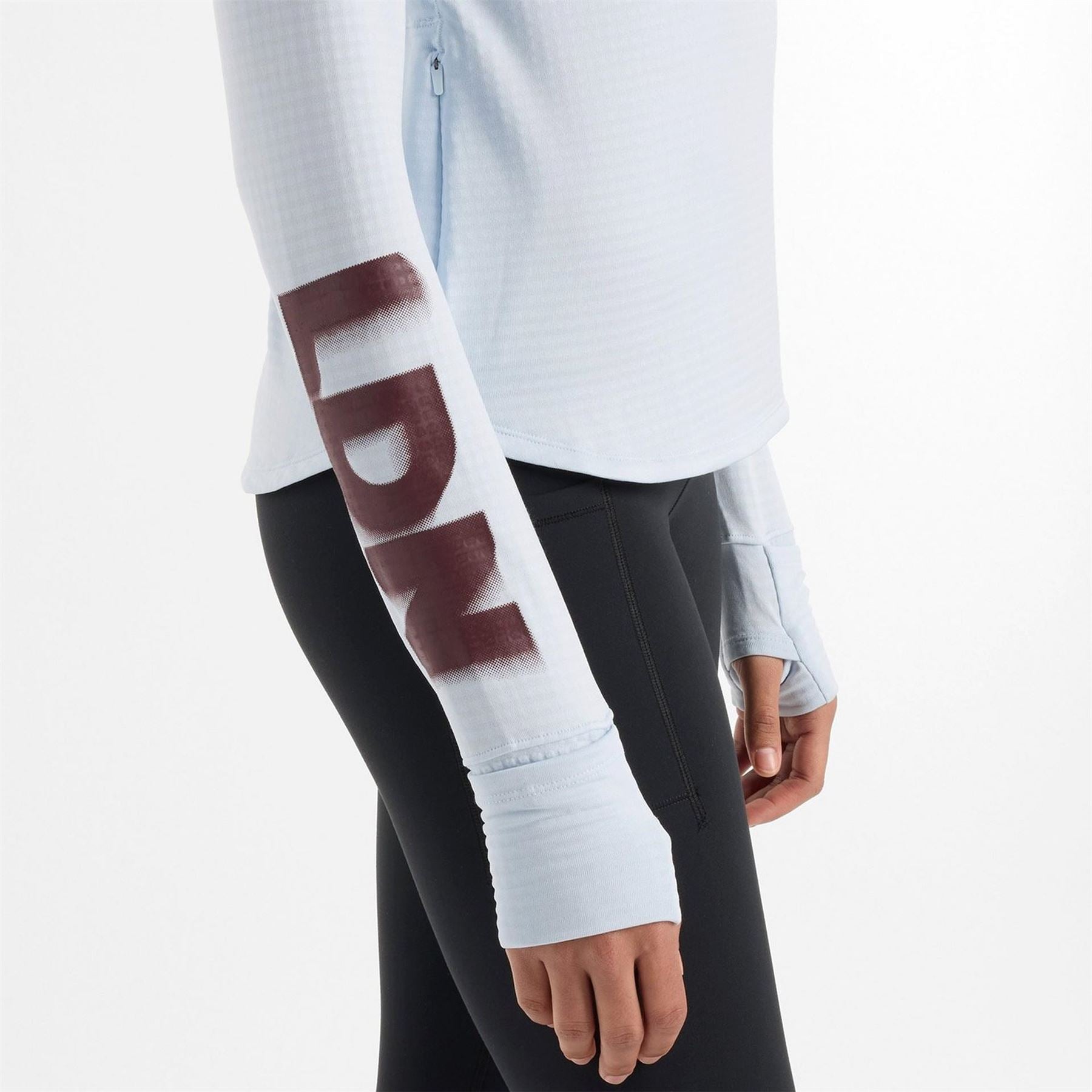 New Balance Womens Balance Heat Grid Half Zip Running Top