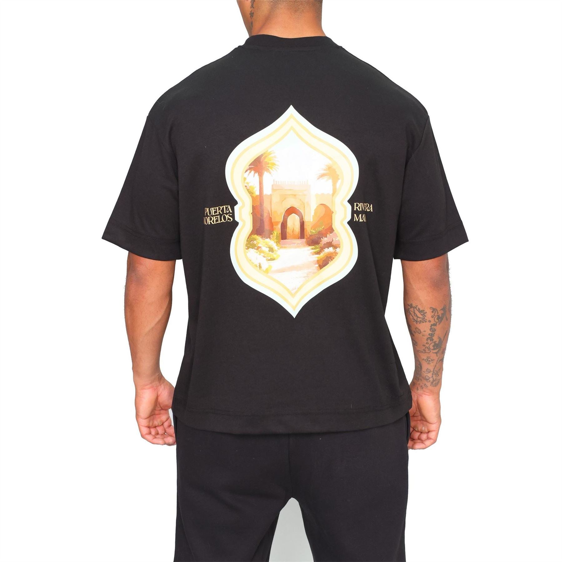 Rose London Morelos Oversize Crew Neck Short Sleeve T-Shirt