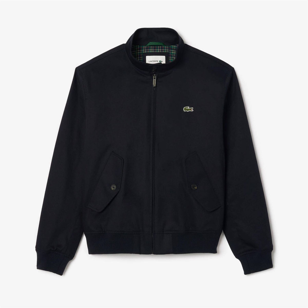 Lacoste Twill Cotton Long Sleeve Harrington Jacket