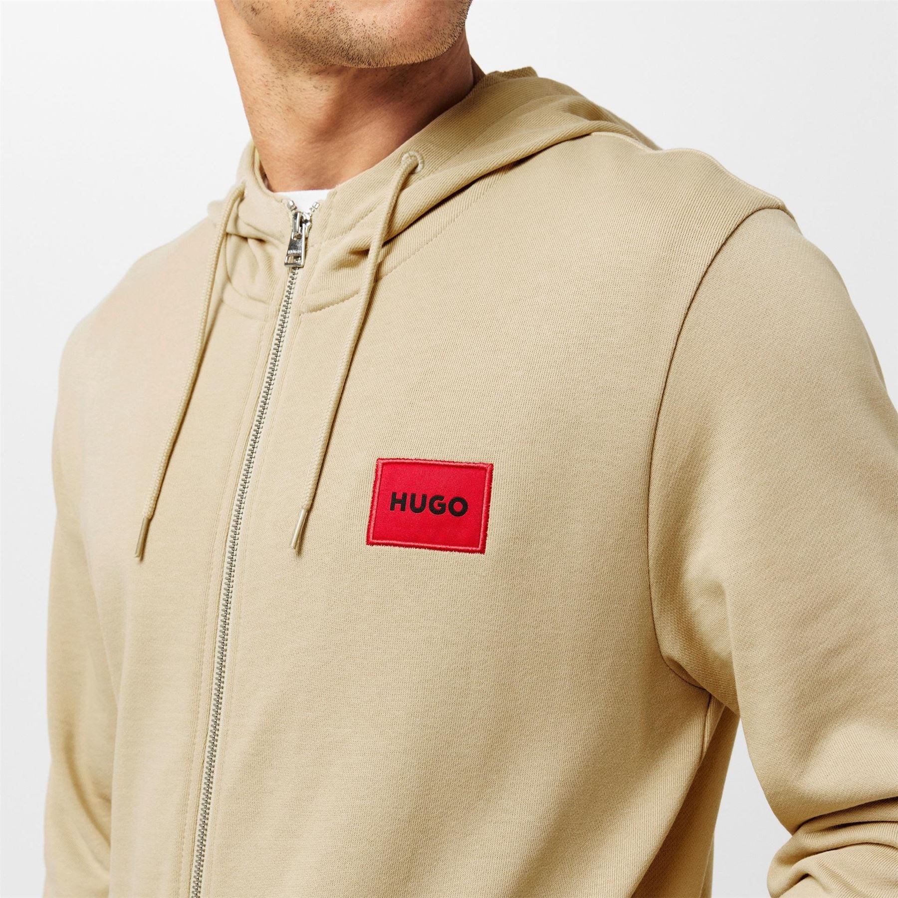 Hugo Zip Through Hoodie