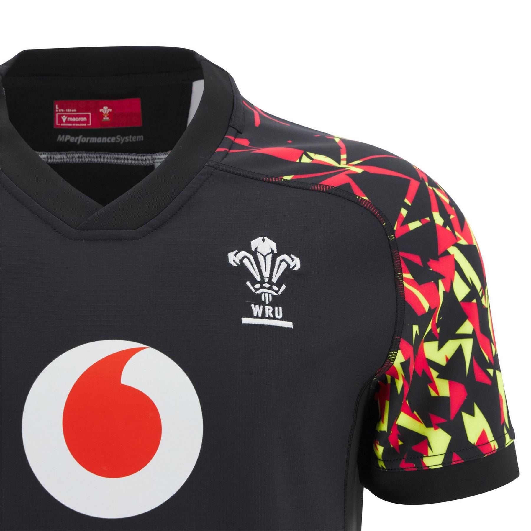 Macron Wales Rugby Training Shirt 2025 Adults