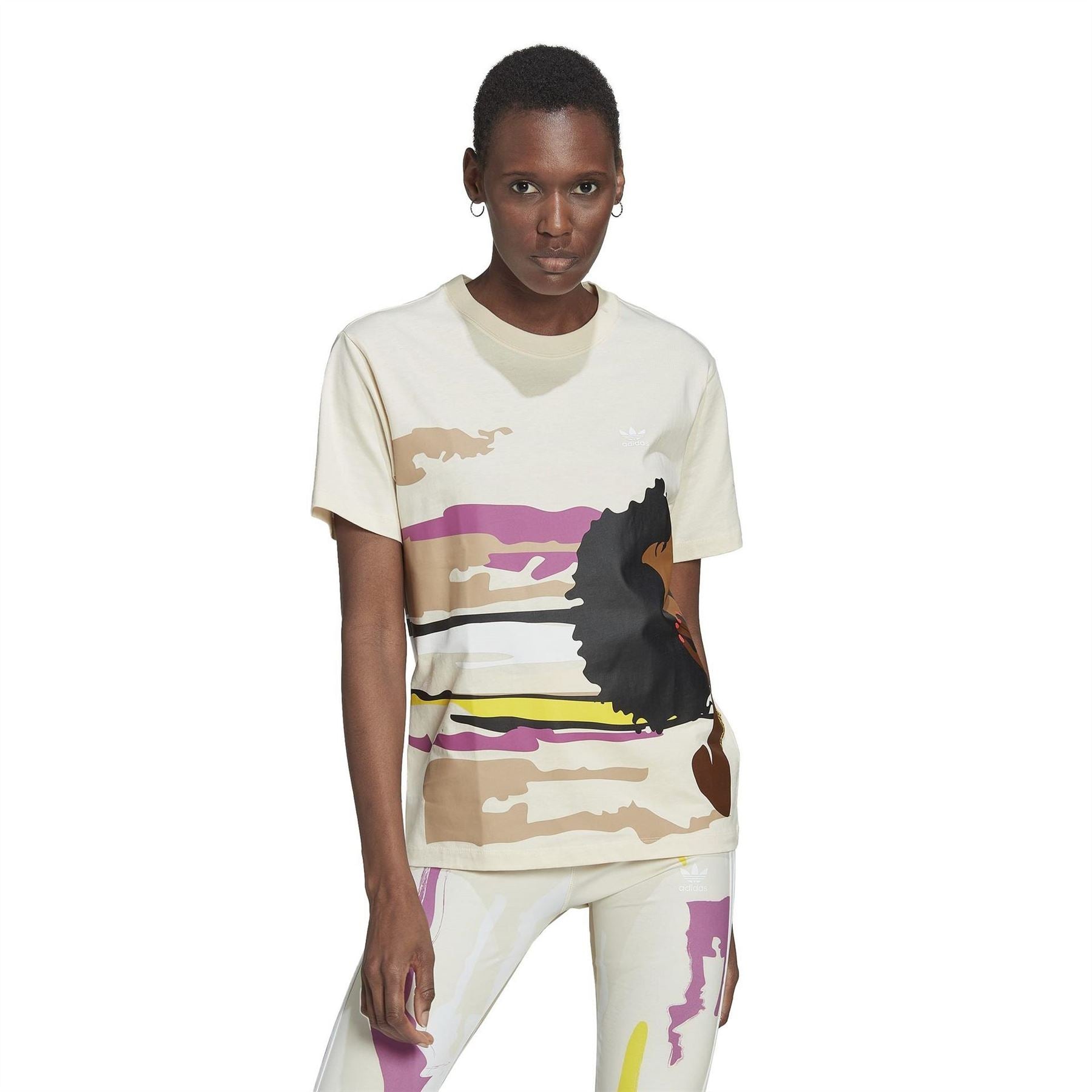 adidas Originals Womens X Thebe Magugu Regular T-Shirt