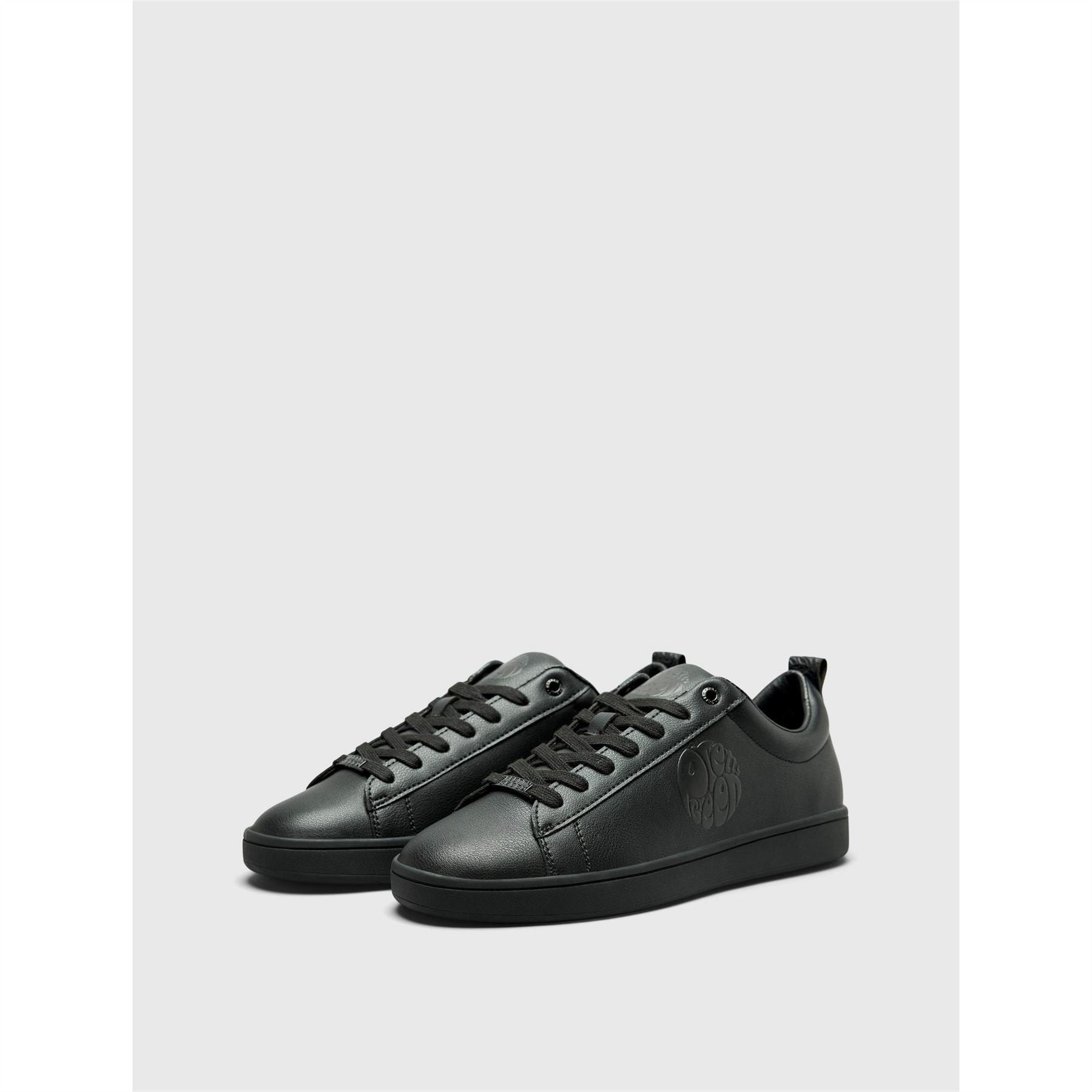 Pretty Green Blanco Low Top Trainers