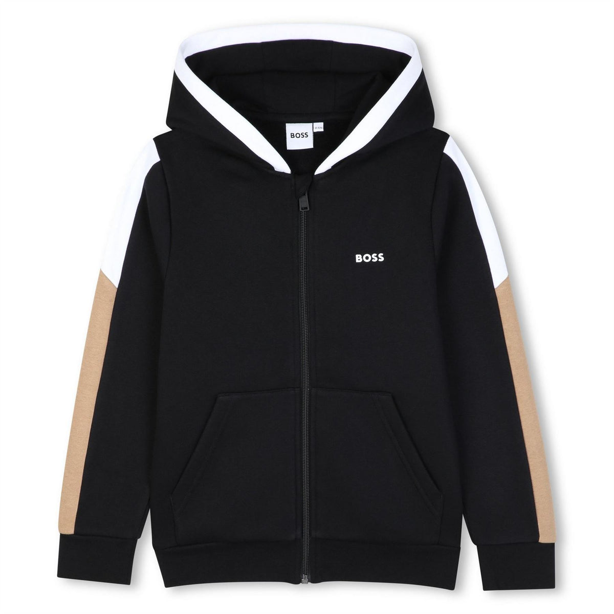 Boss Long Sleeve Full Zip Fleece Hoodie