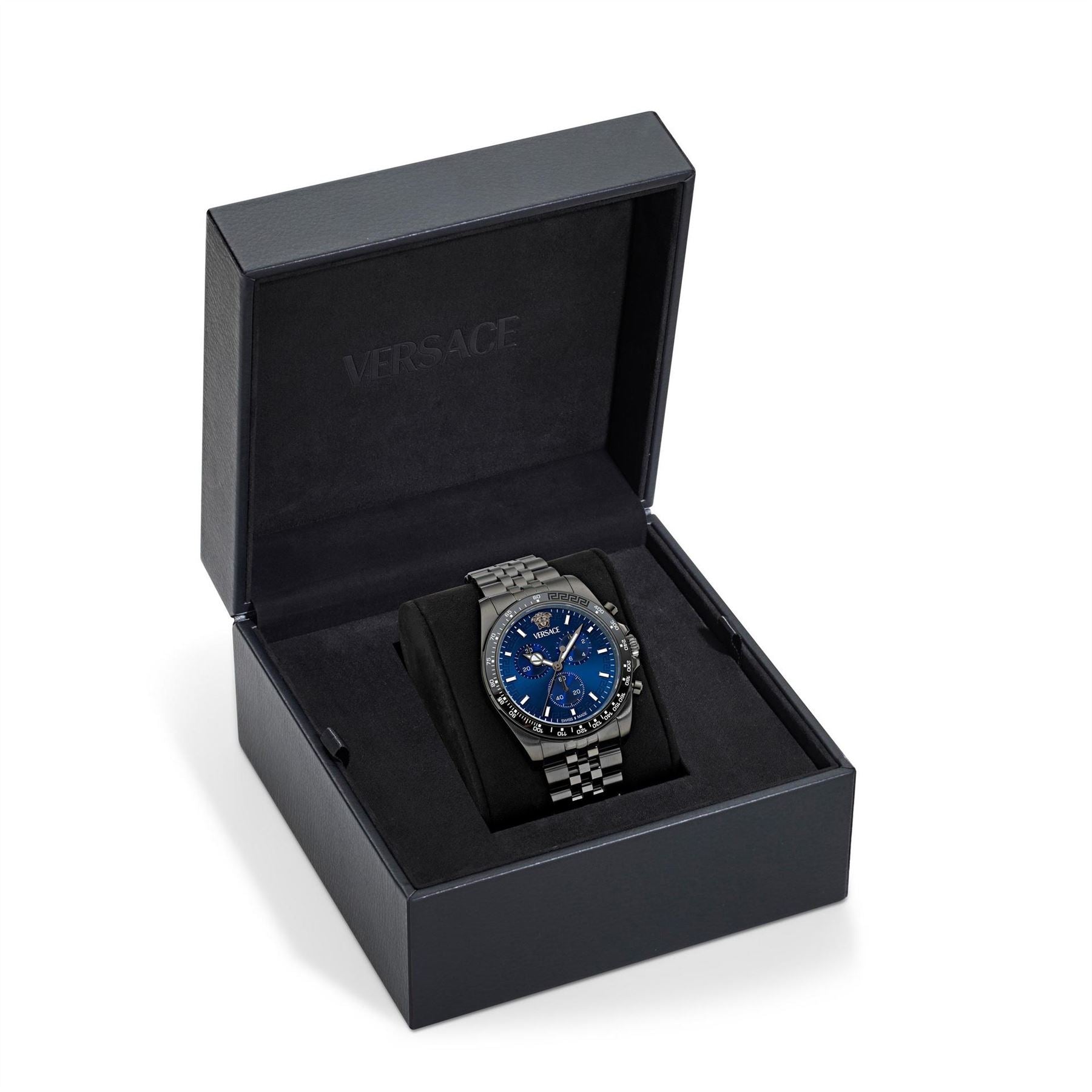 Versace Fashion Analogue Steel Jubilee Bracelet Watch