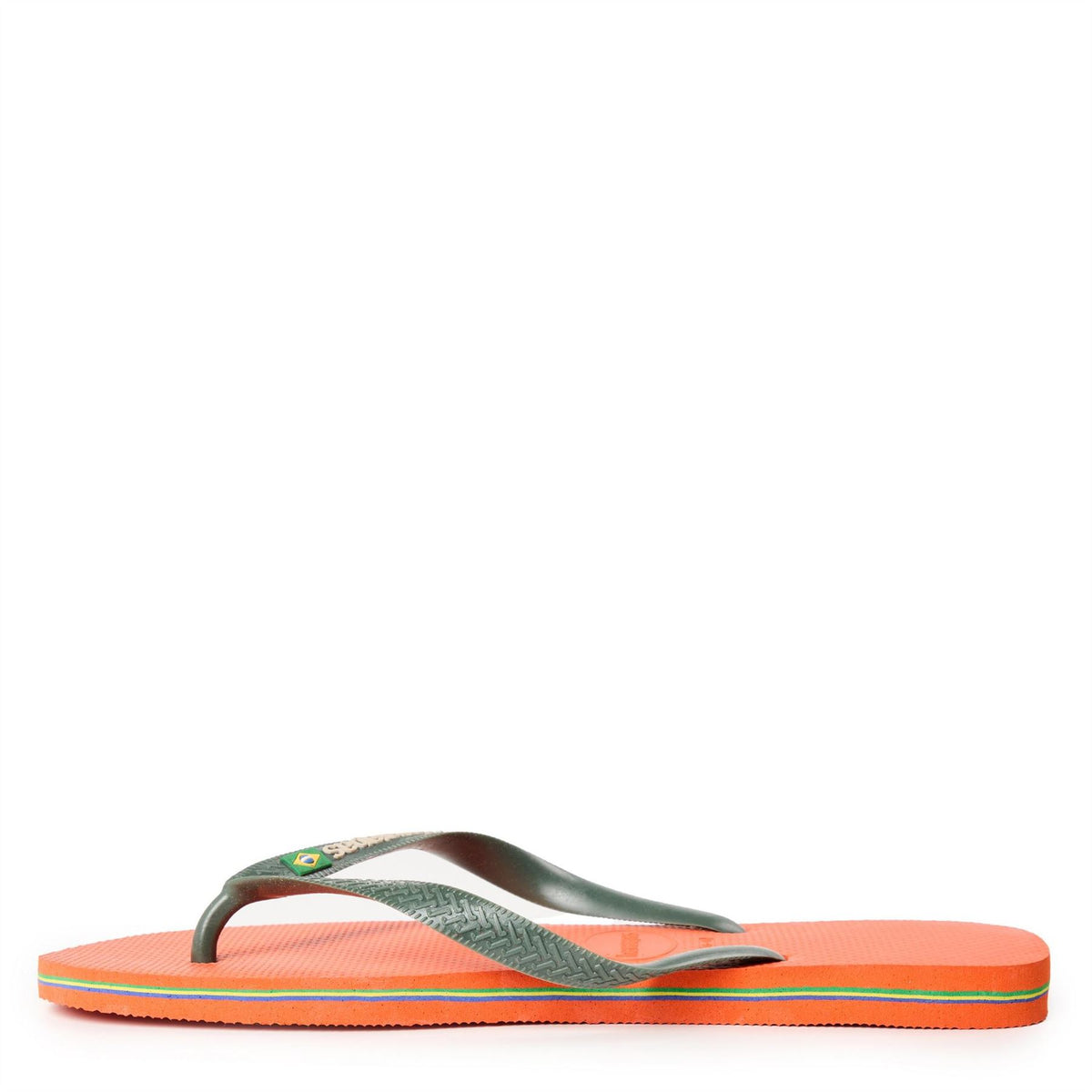 Havaianas Hav Brasil Logo Ruby Red Flip Flops