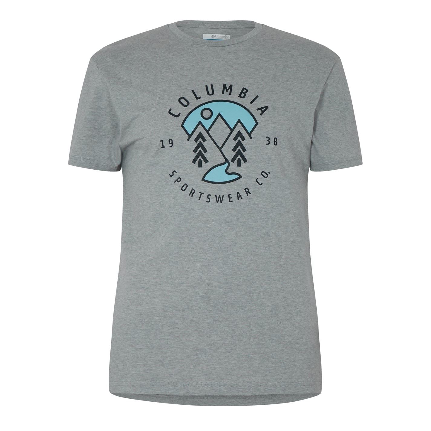 Columbia Crew Neck Regular Fit Short Sleeve T-Shirt