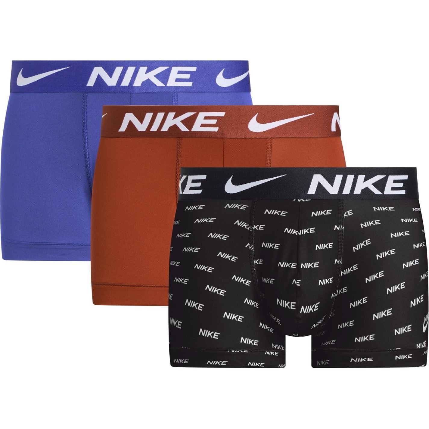Nike 3 Pack Logo Print Trunk
