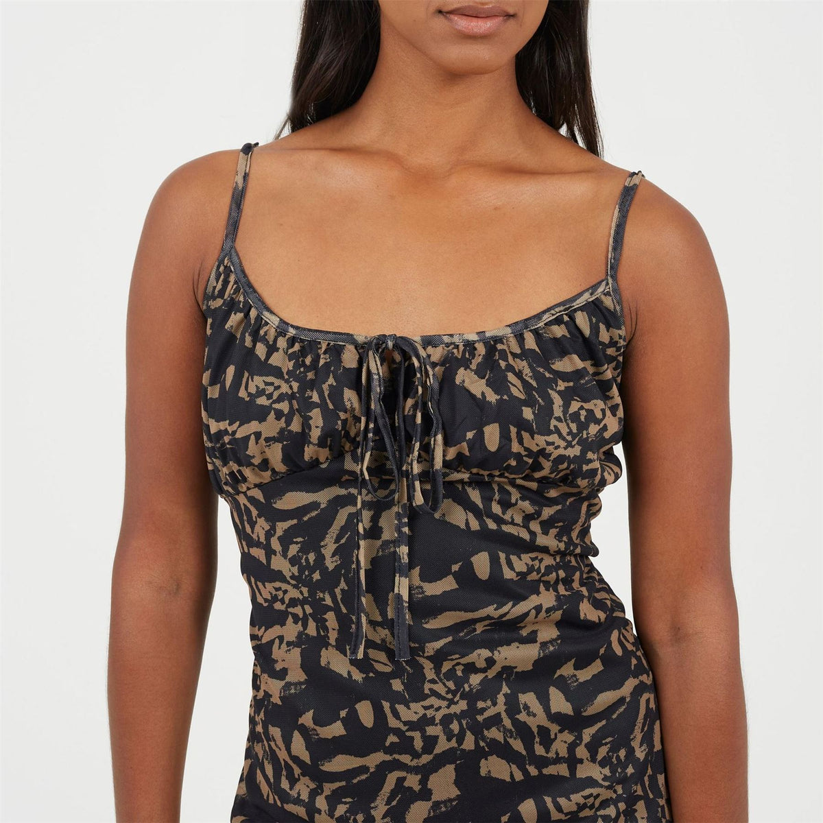 Brave Soul Strappy Spaghetti Strap Mini Slip Dress