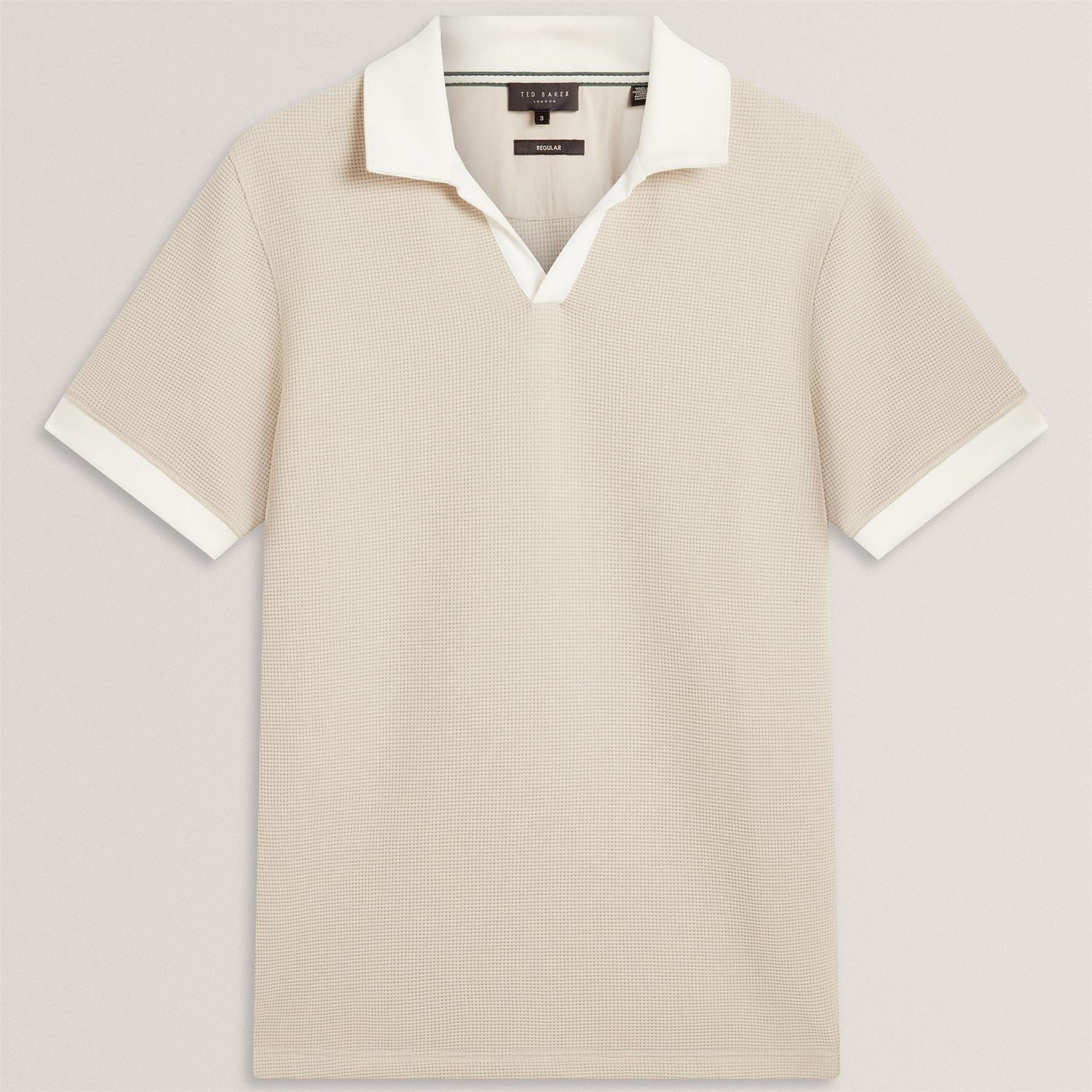 Ted Baker Ss Txtopnnk Polo Sn62