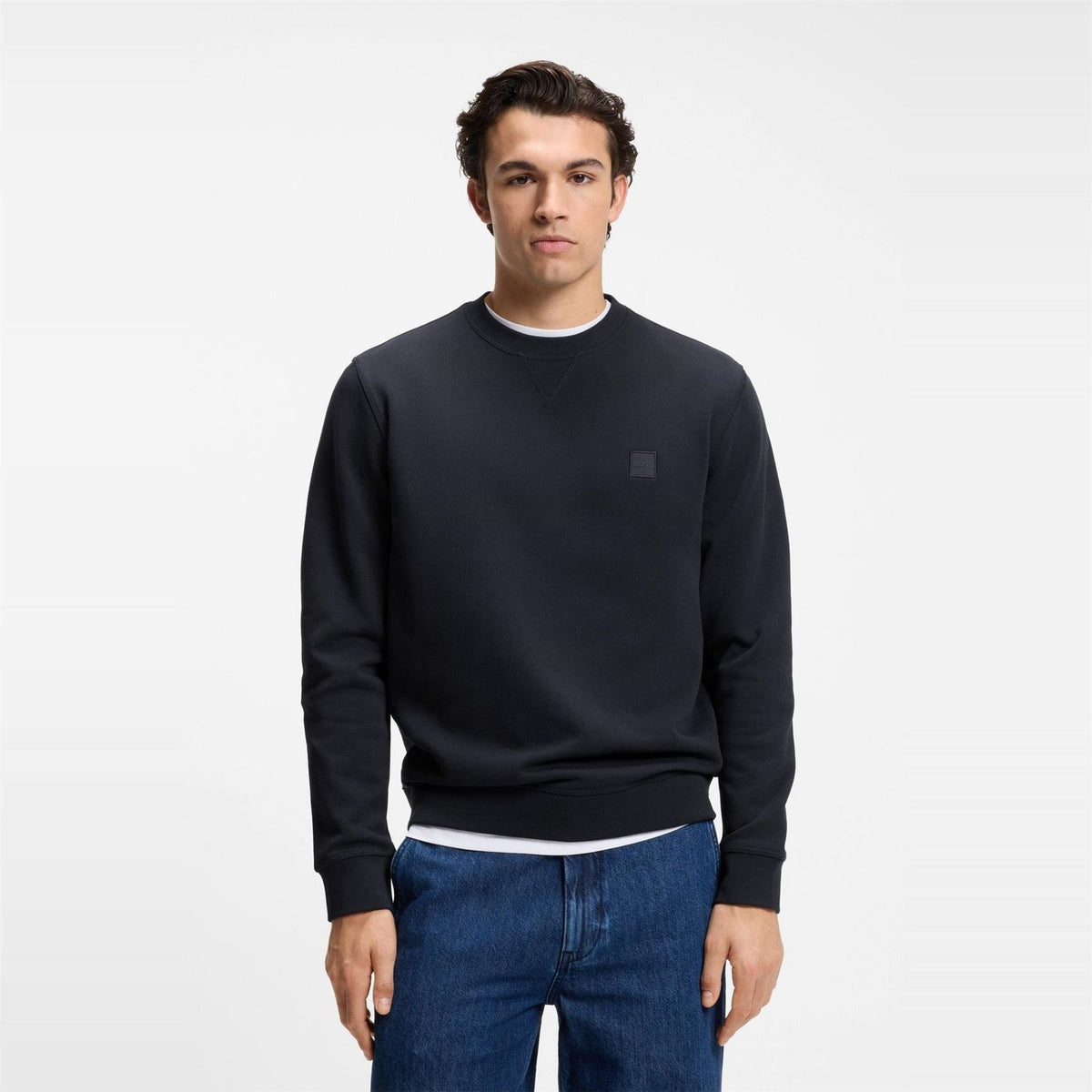 Boss Orange Long Sleeve Premium Cotton Sweatshirt (westart Crew Neck)