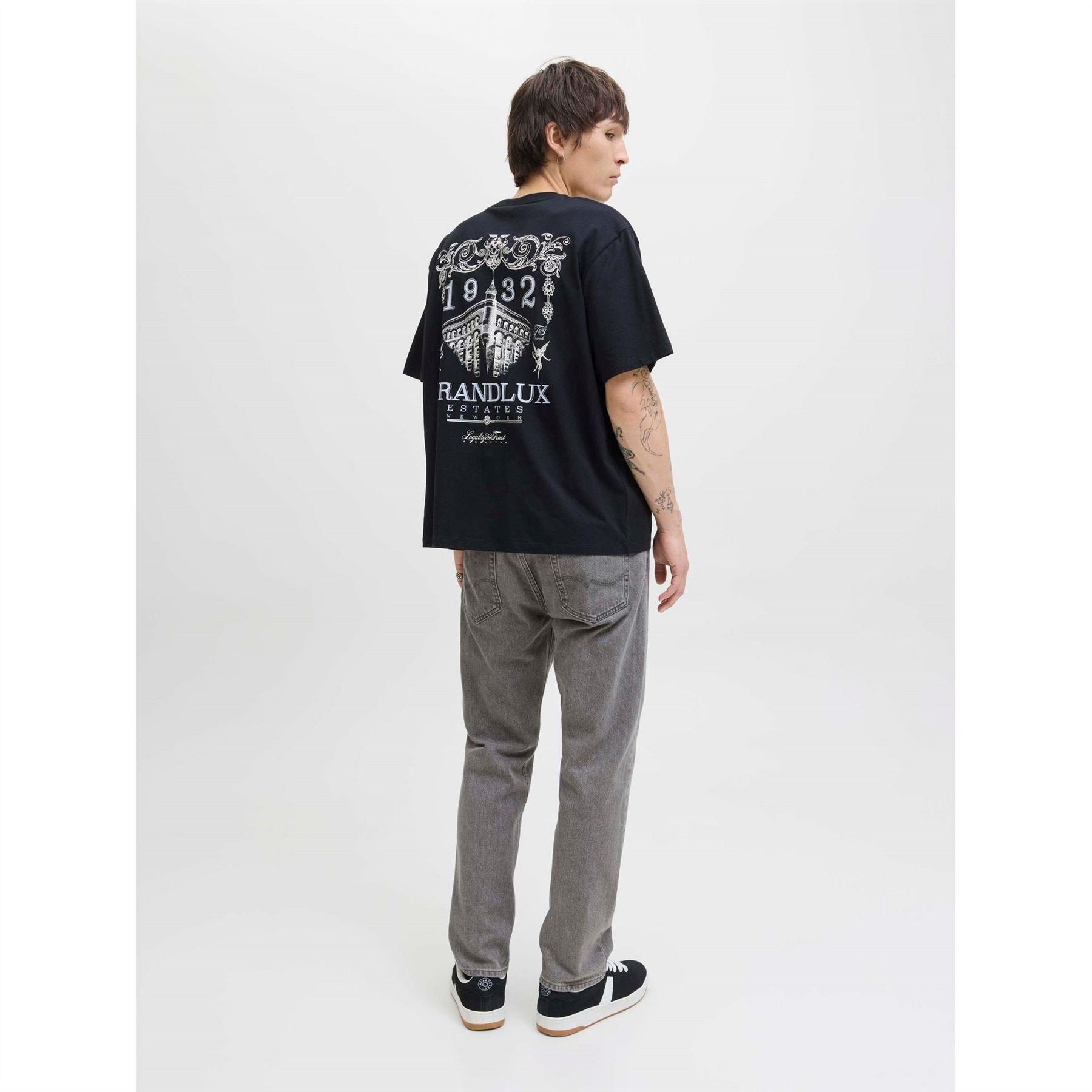 Jack and Jones Chris Original Five Pocket Straight Fit Jeans