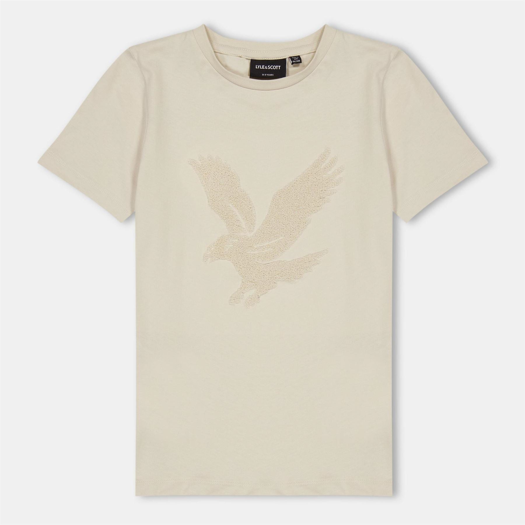 Lyle and Scott Big Logo Print Regular Fit Crew Neck T-Shirt