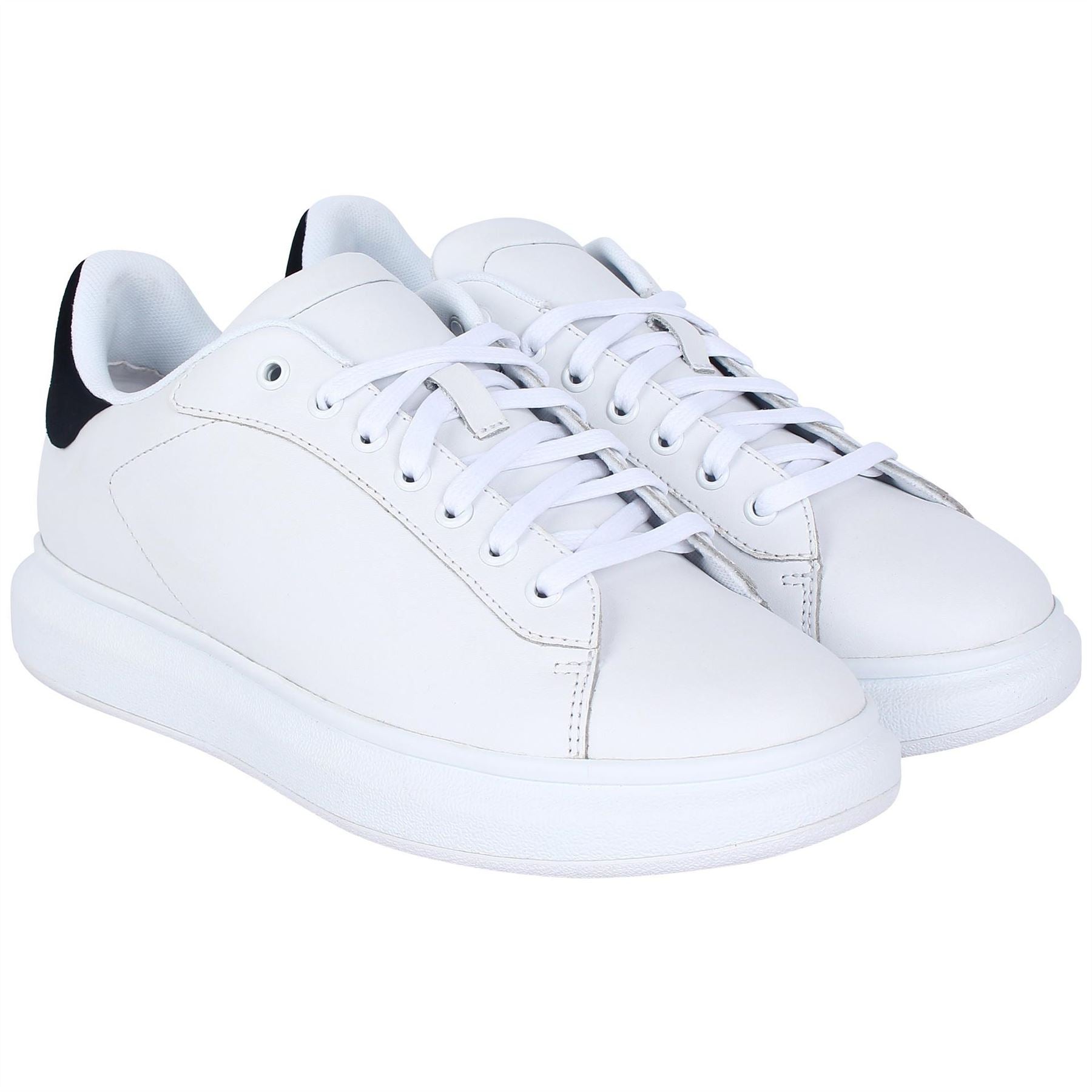 Jack Wills Platform Leather Trainer