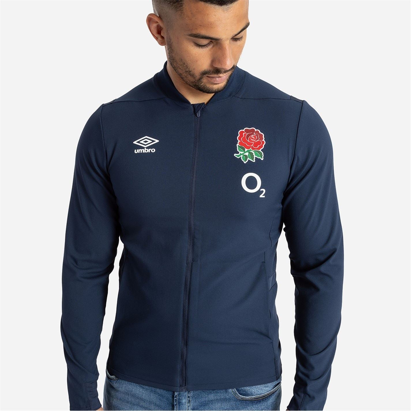 Umbro England Rugby Anthem Jacket 2023 2024 Adults