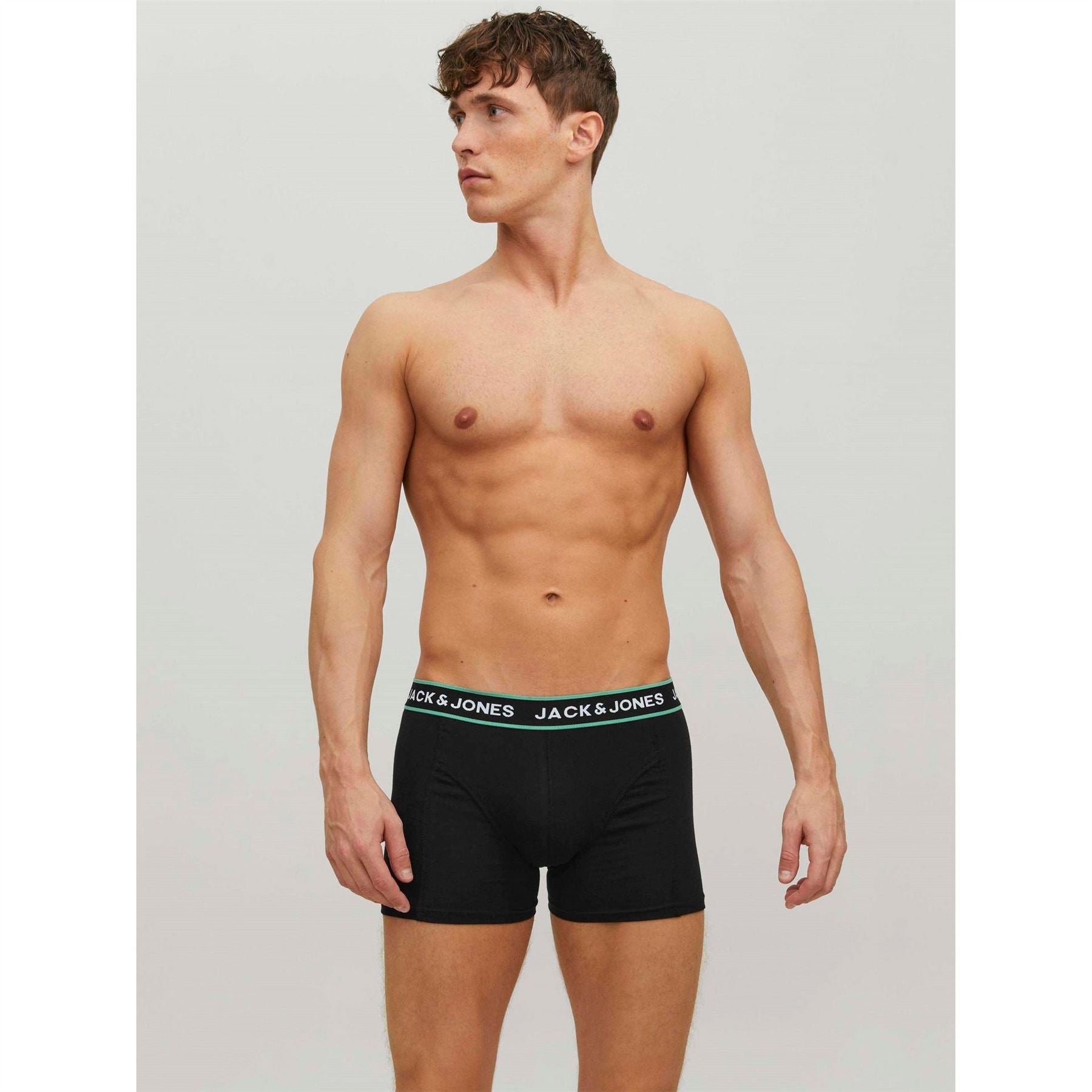 Jack and Jones Flwer Trunk 3pk Sn62