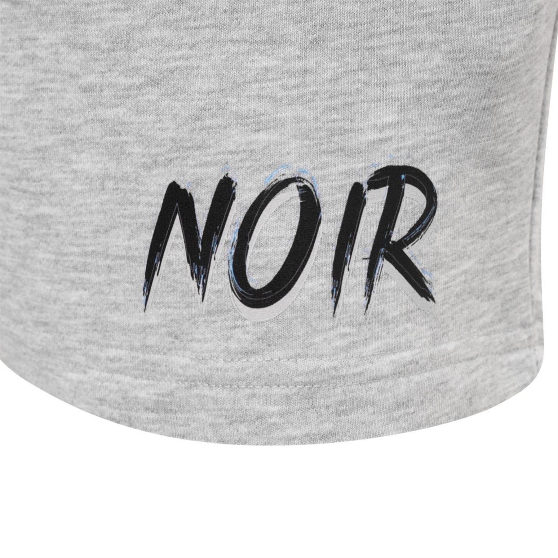 Societe Noir Scribble Sweat Shorts with Elasticated Waistband