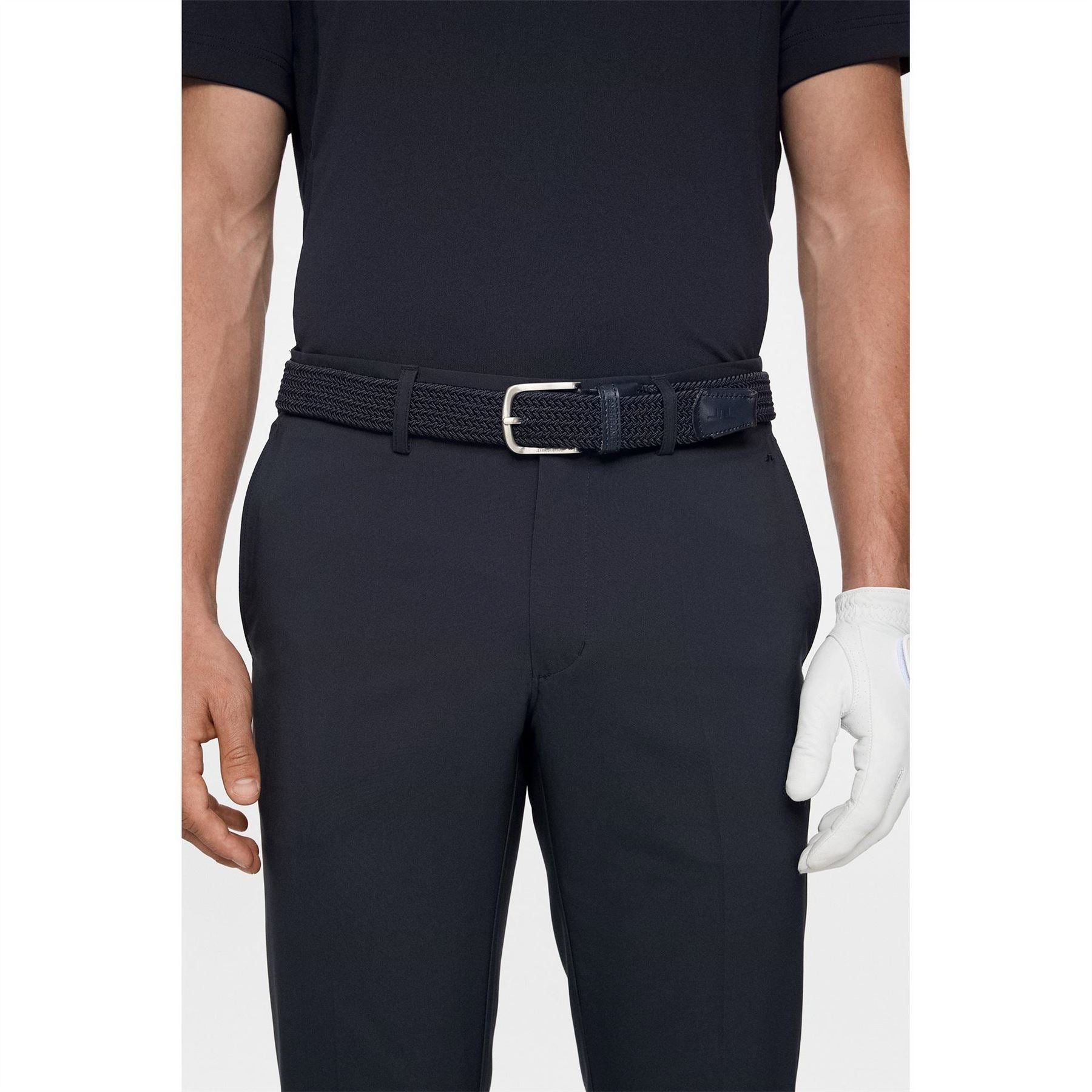 J Lindeberg Golf Elof Solid Patterned Slim Chinos