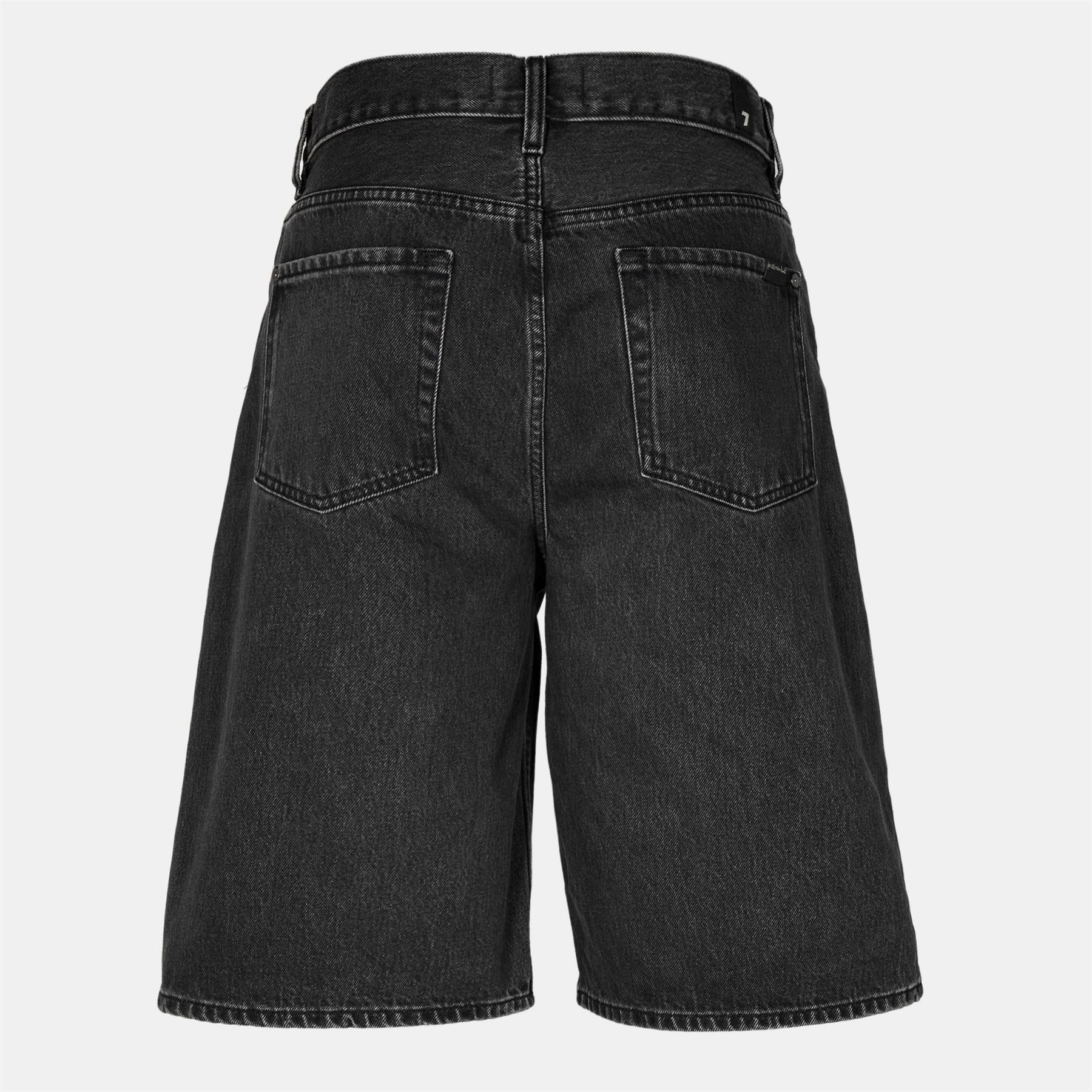 7 For All Mankind Wide Fit Denim Bermuda Shorts