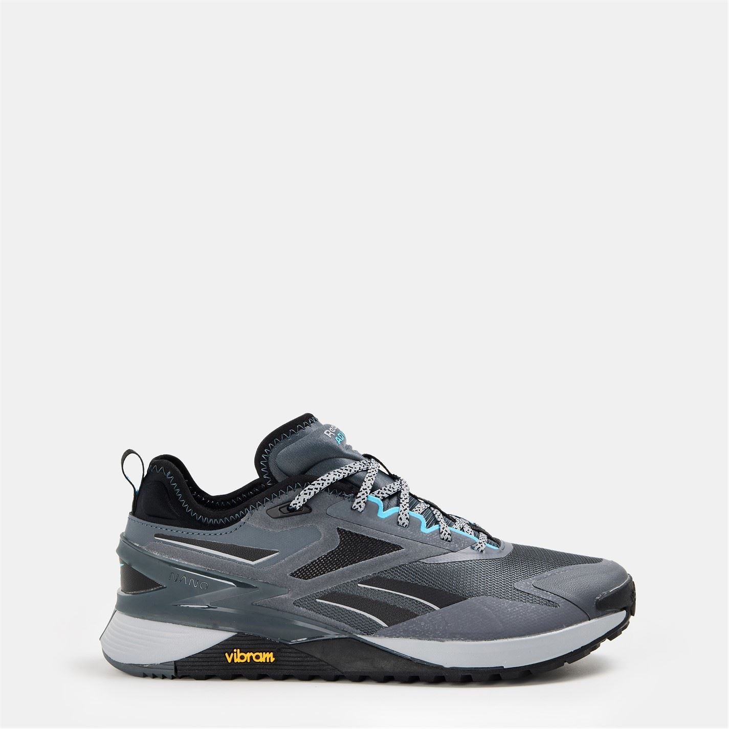 Reebok Nano X3 Adv Round Toe Flat Heel Sneakers