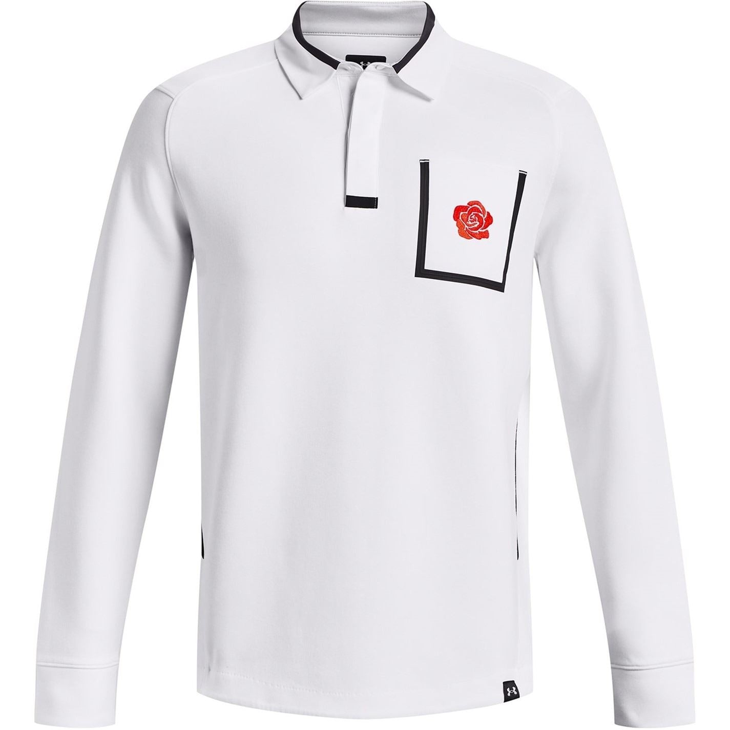 Under Armour Adults Summit Knitted Long Sleeve Polo Shirt