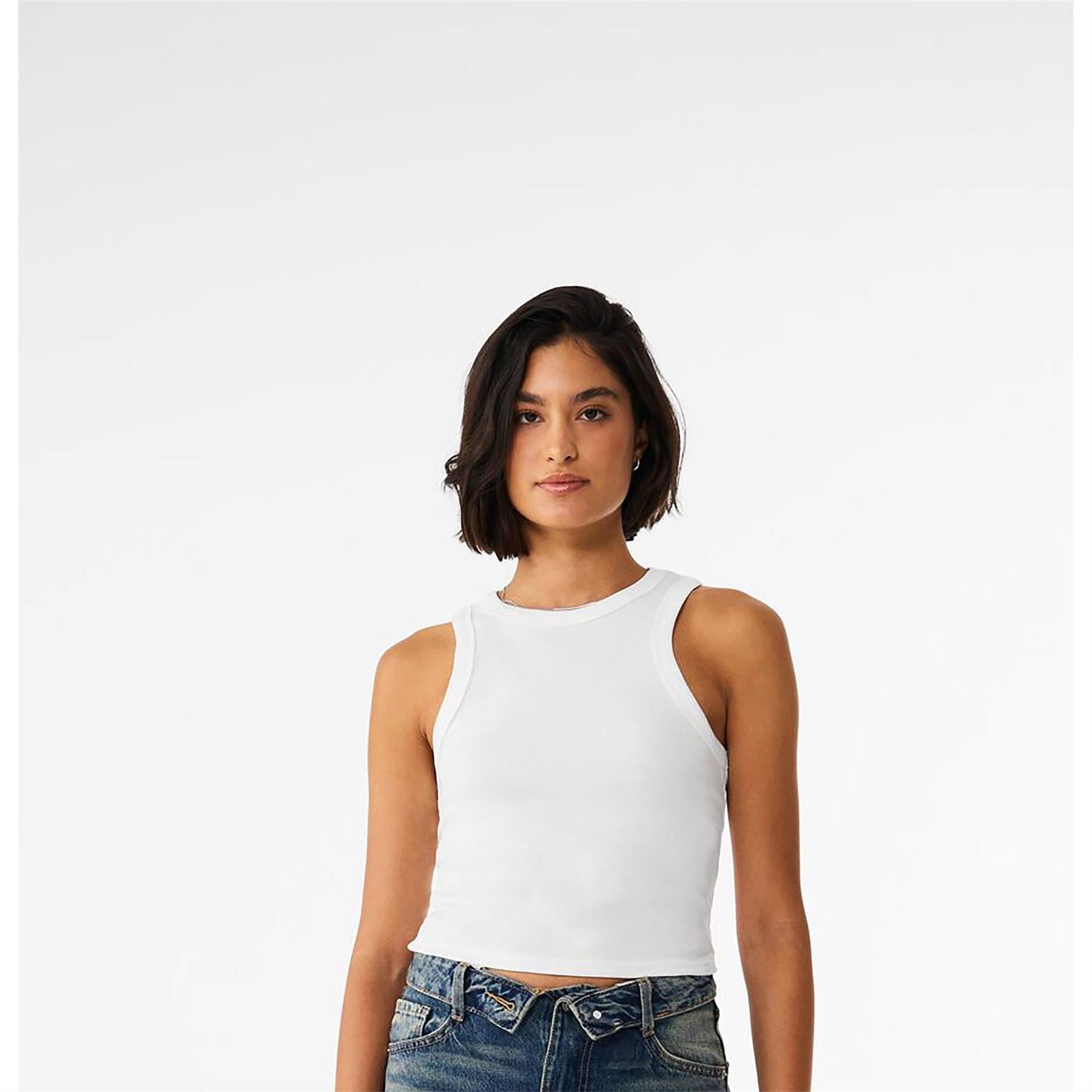 AWD Cropped Slim Fit Tank Top