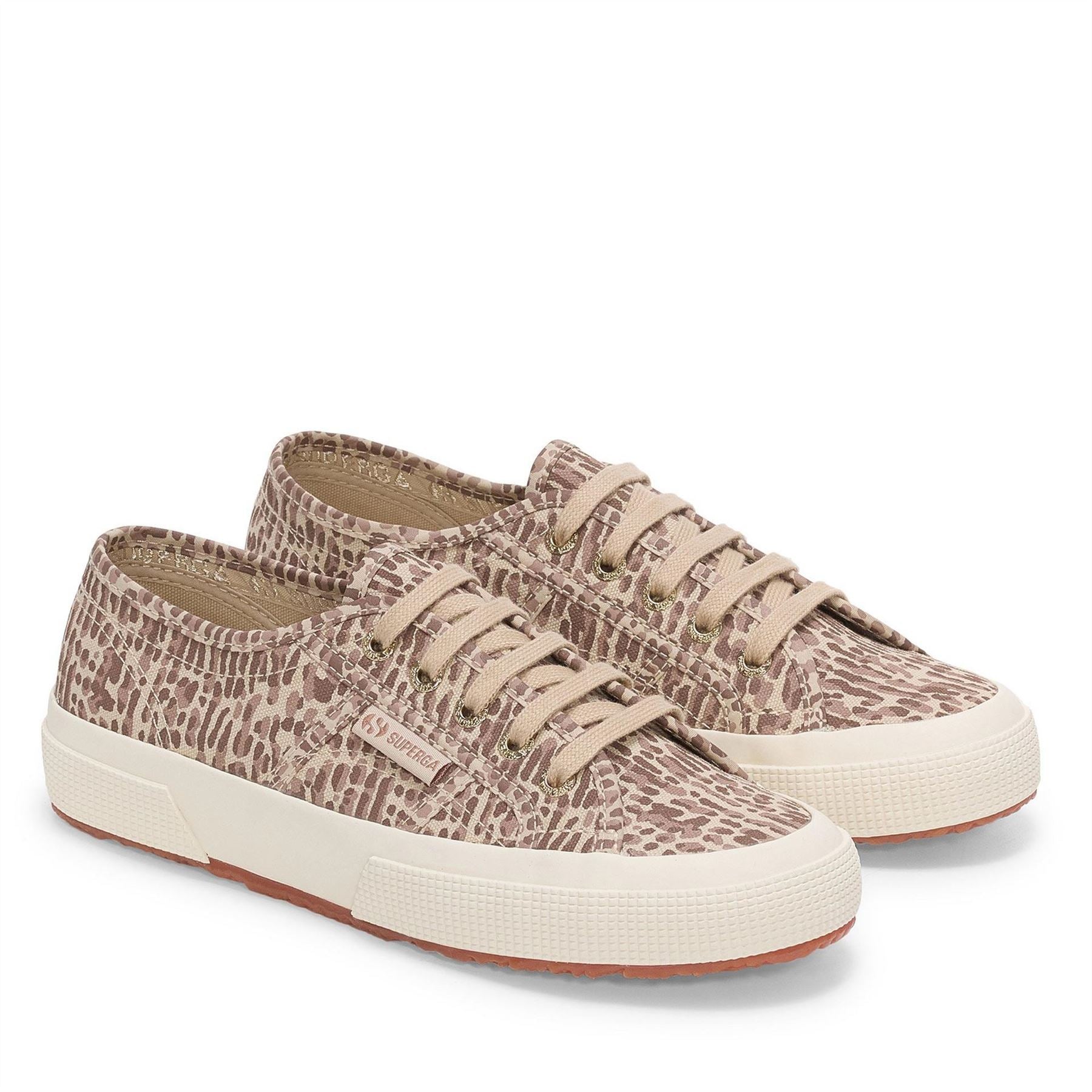 Superga 2750 Jag Print Canvas Low Top Sneakers