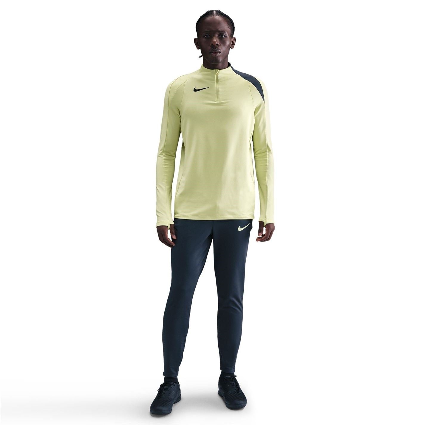 Nike Mens Strike Dri Fit 1 2 Zip Global Football Top