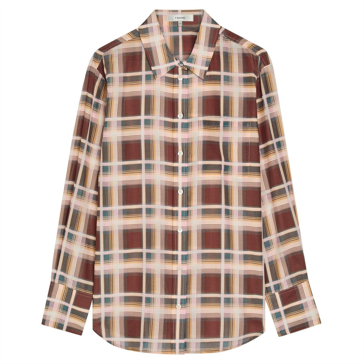 Frame Denim Plaid Boy Shirt