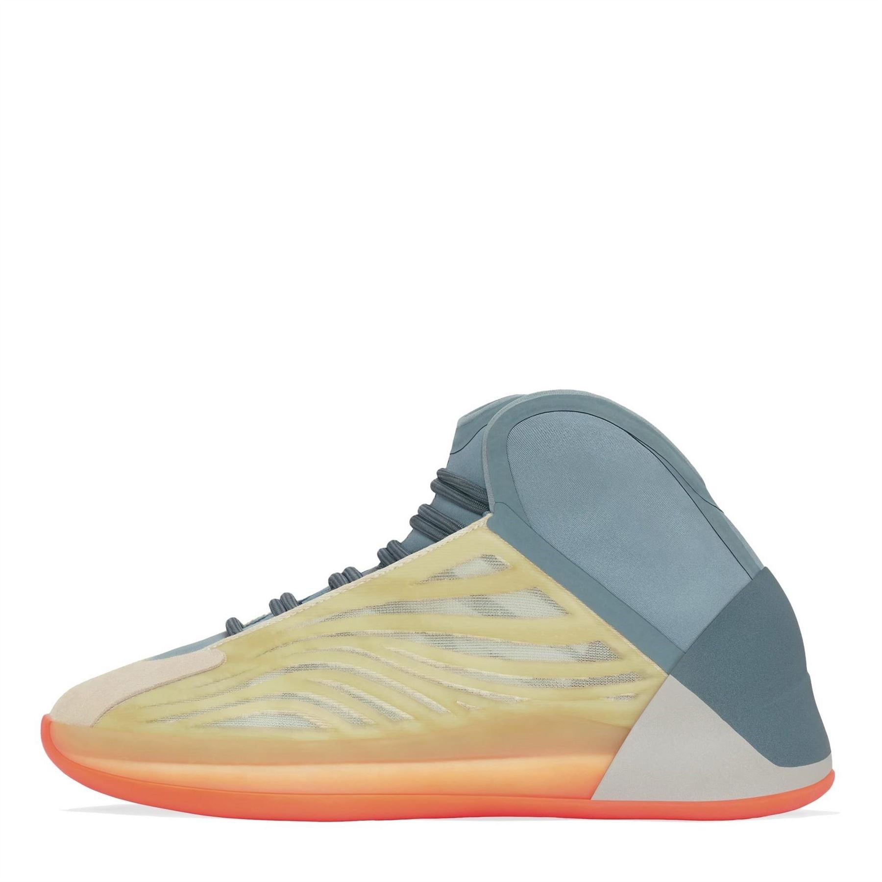 Yeezy High Top Sneakers With Boost Midsoles