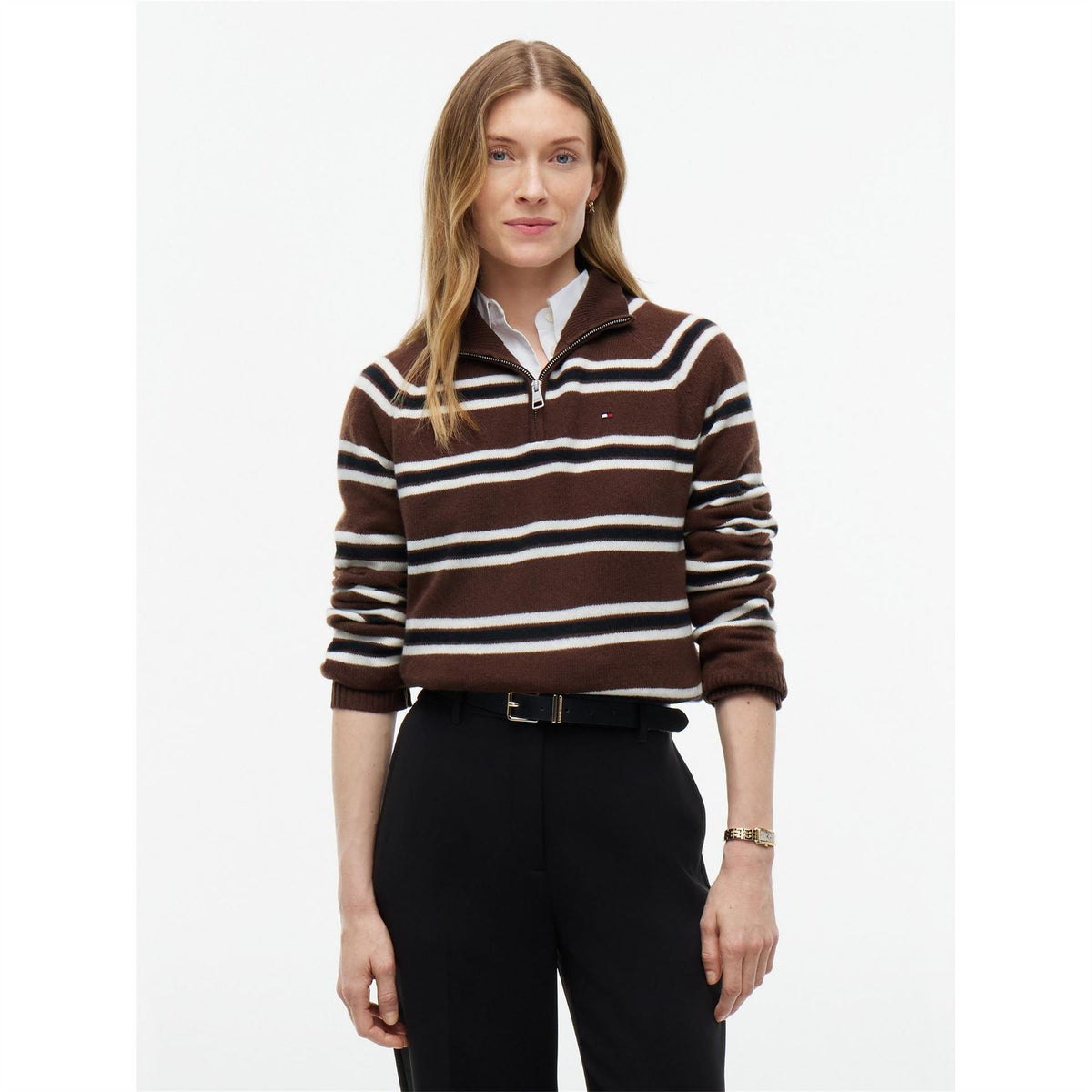 Tommy Hilfiger Wljersey Quarter Knit Ld64