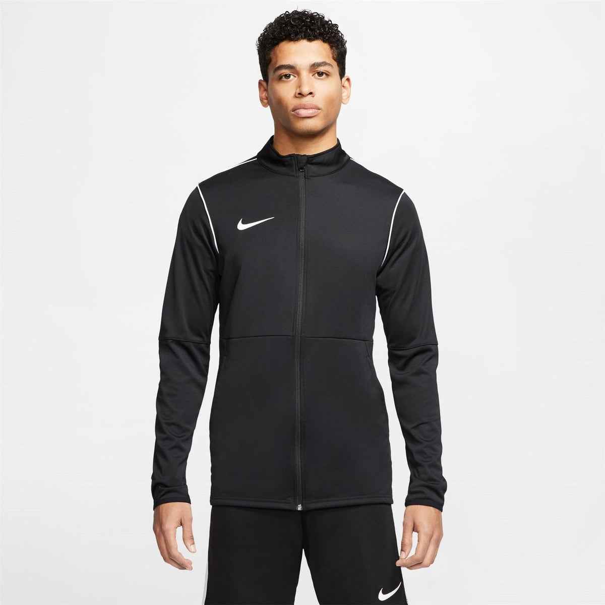 Nike Mens Fit Park Knit Football Track Jacket Fleece
