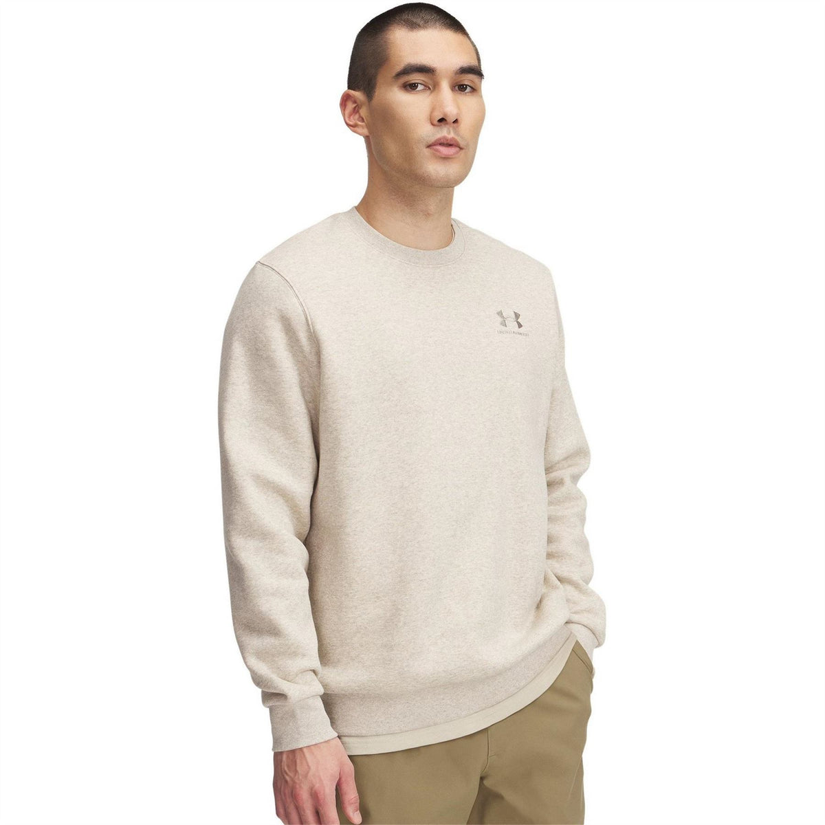 Under Armour Icon Crew Neck Long Sleeve Sweatshirt