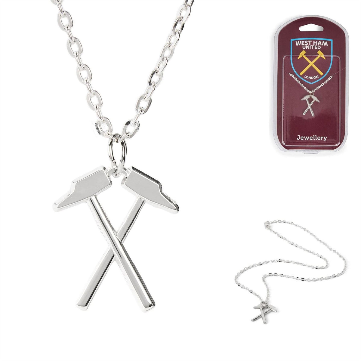 Team Officially Licensed Silver Plated Pendant And Chain
