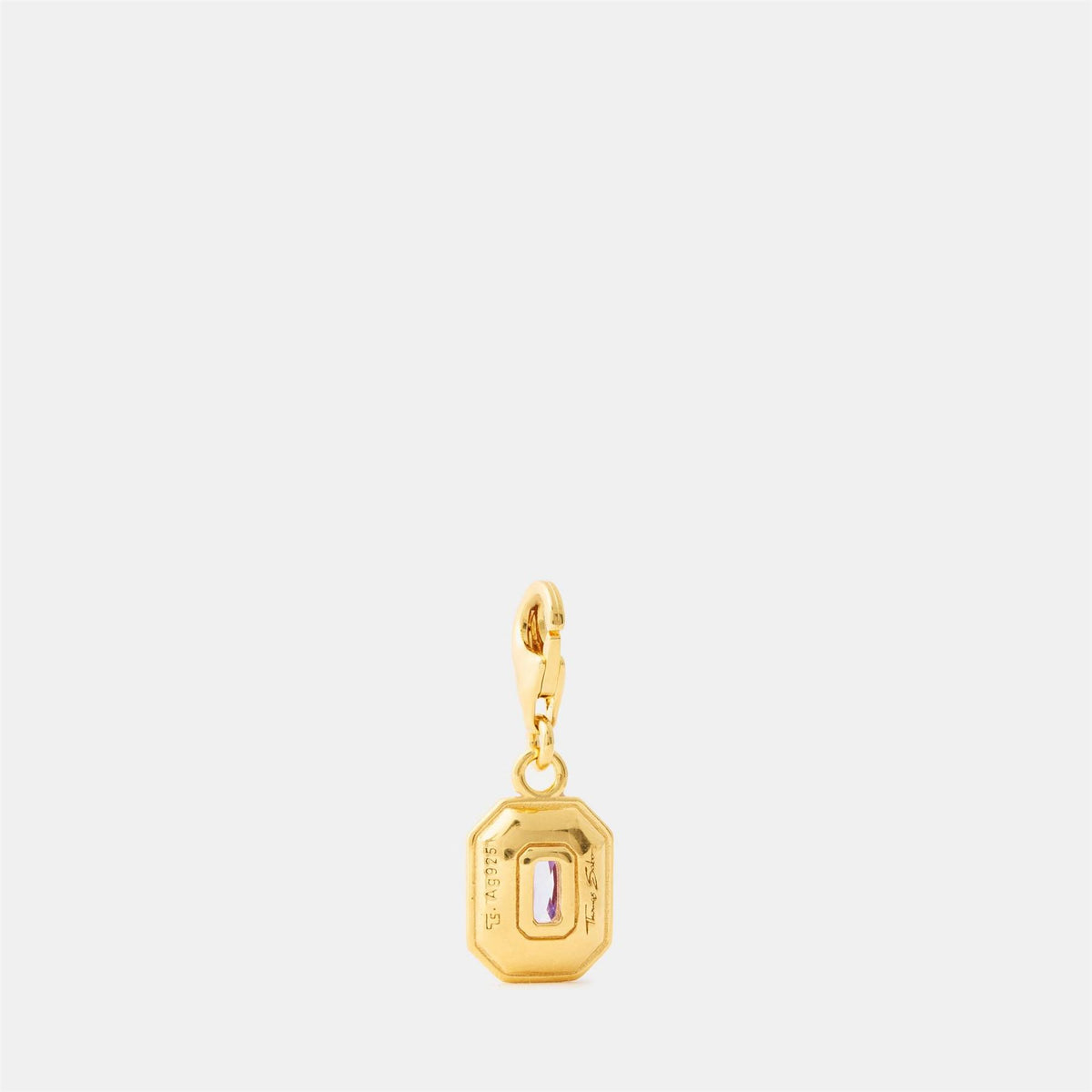 Thomas Sabo Chrome Octagon Pendant Charm