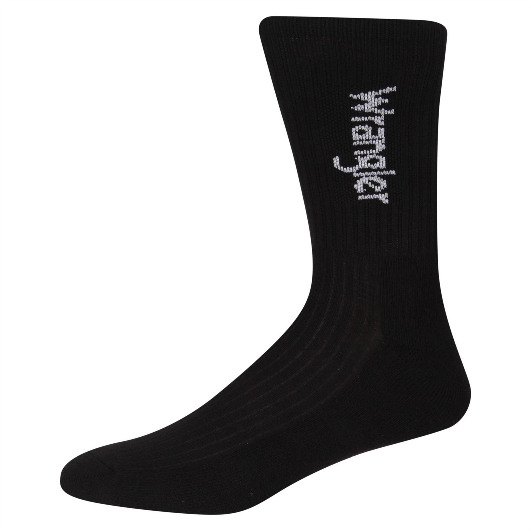 Wrangler Roger 3 Pack Lettering Crew Socks