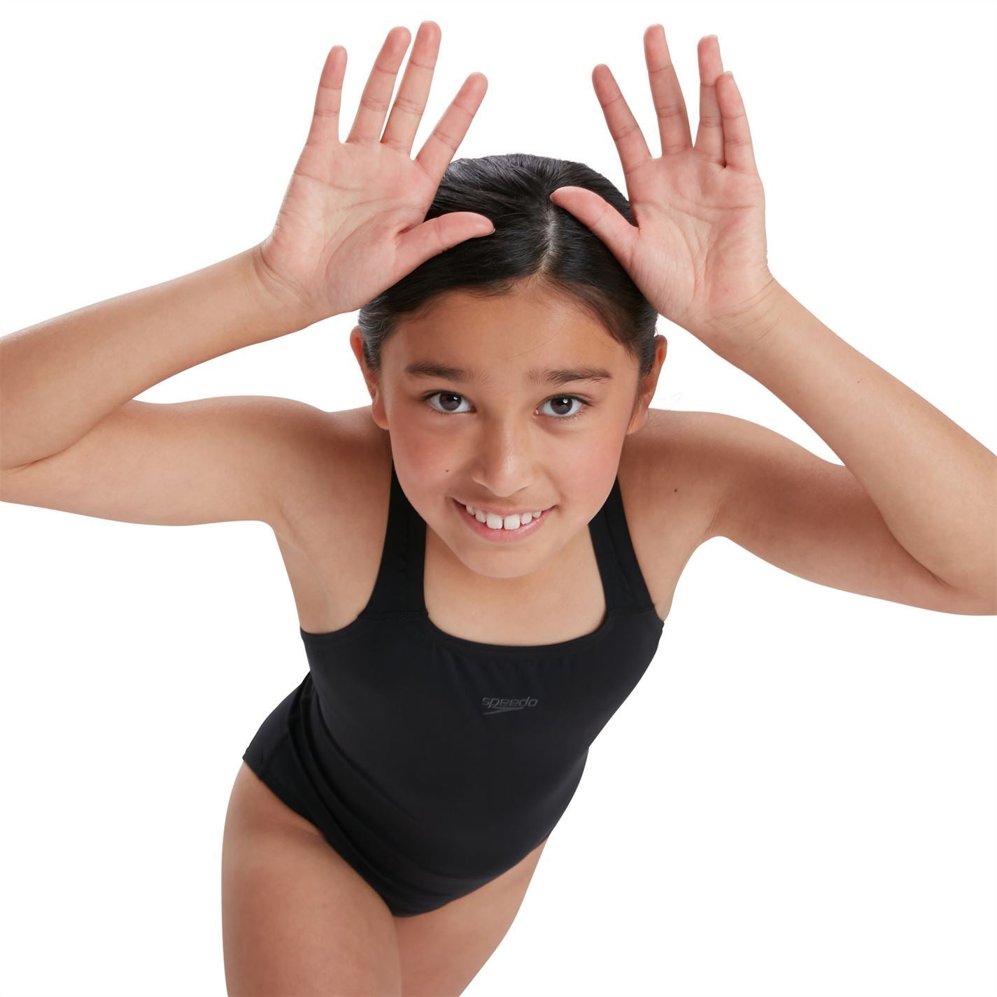 Speedo Girls Endurance Plus Medalist  Swimsuit